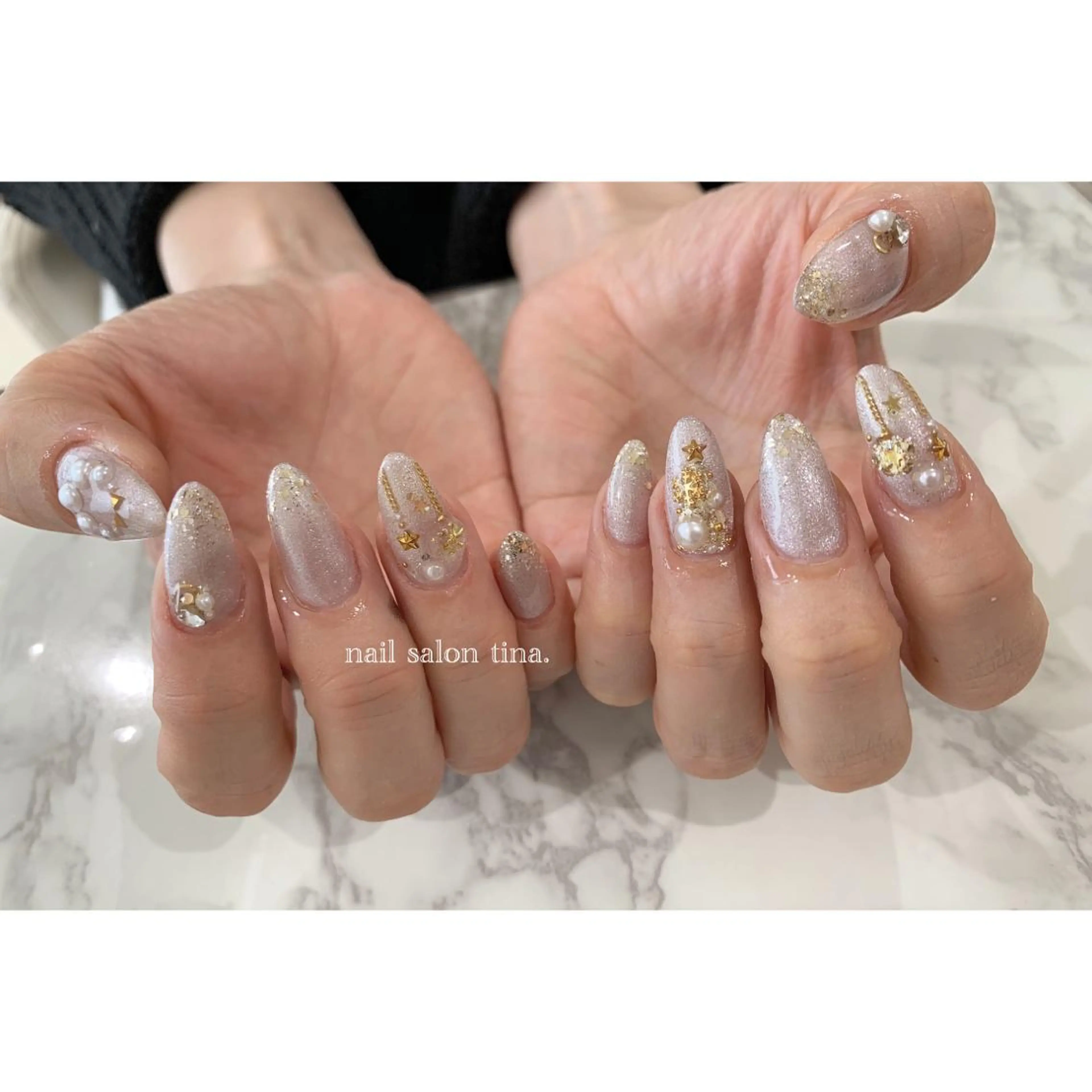 ネイル nail salon tina.所属・中山 はづきのネイルデザイン