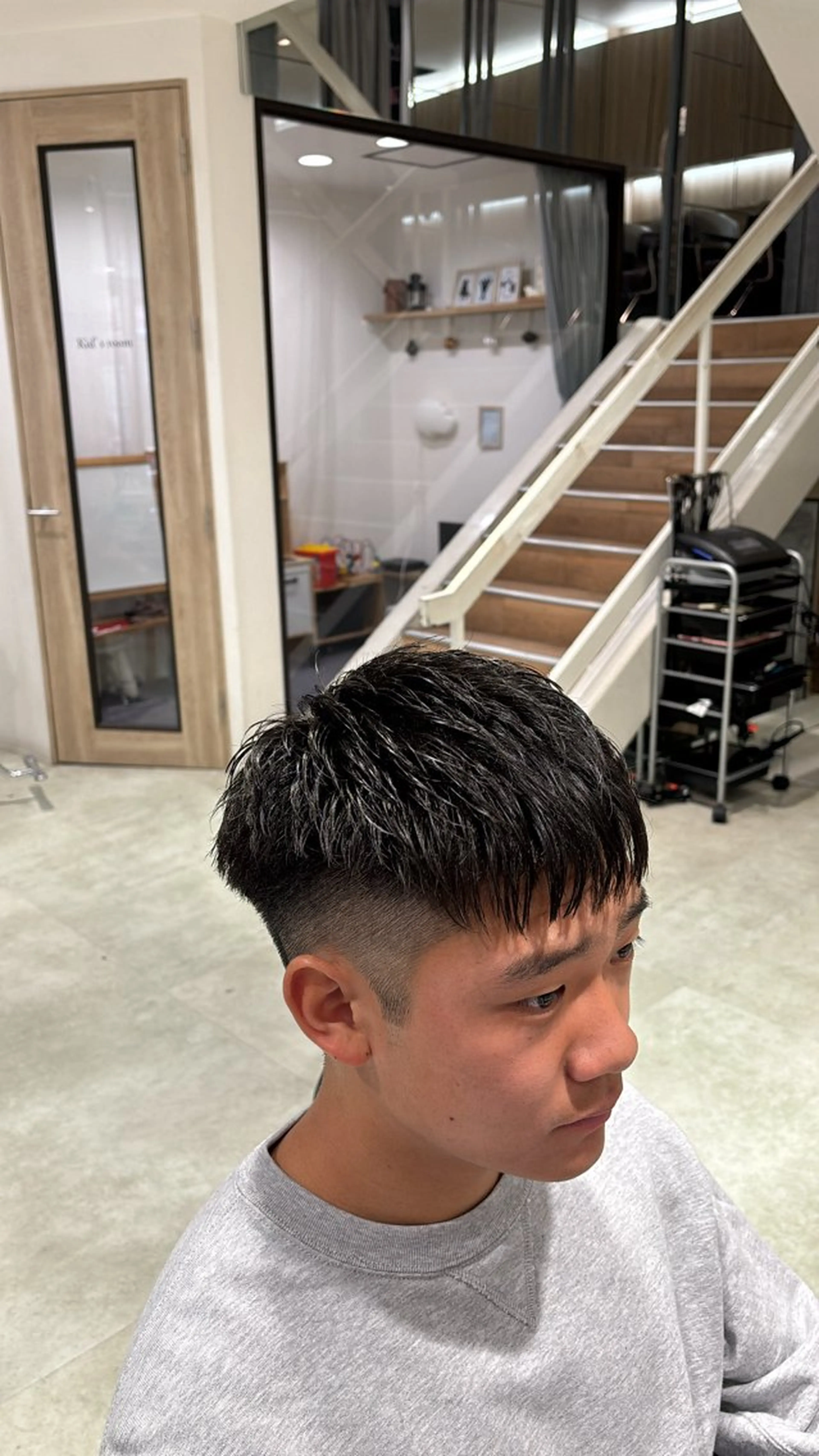 ショート メンズ カット パーマ メンズカット/パーマ / ryo🐉のヘアスタイル