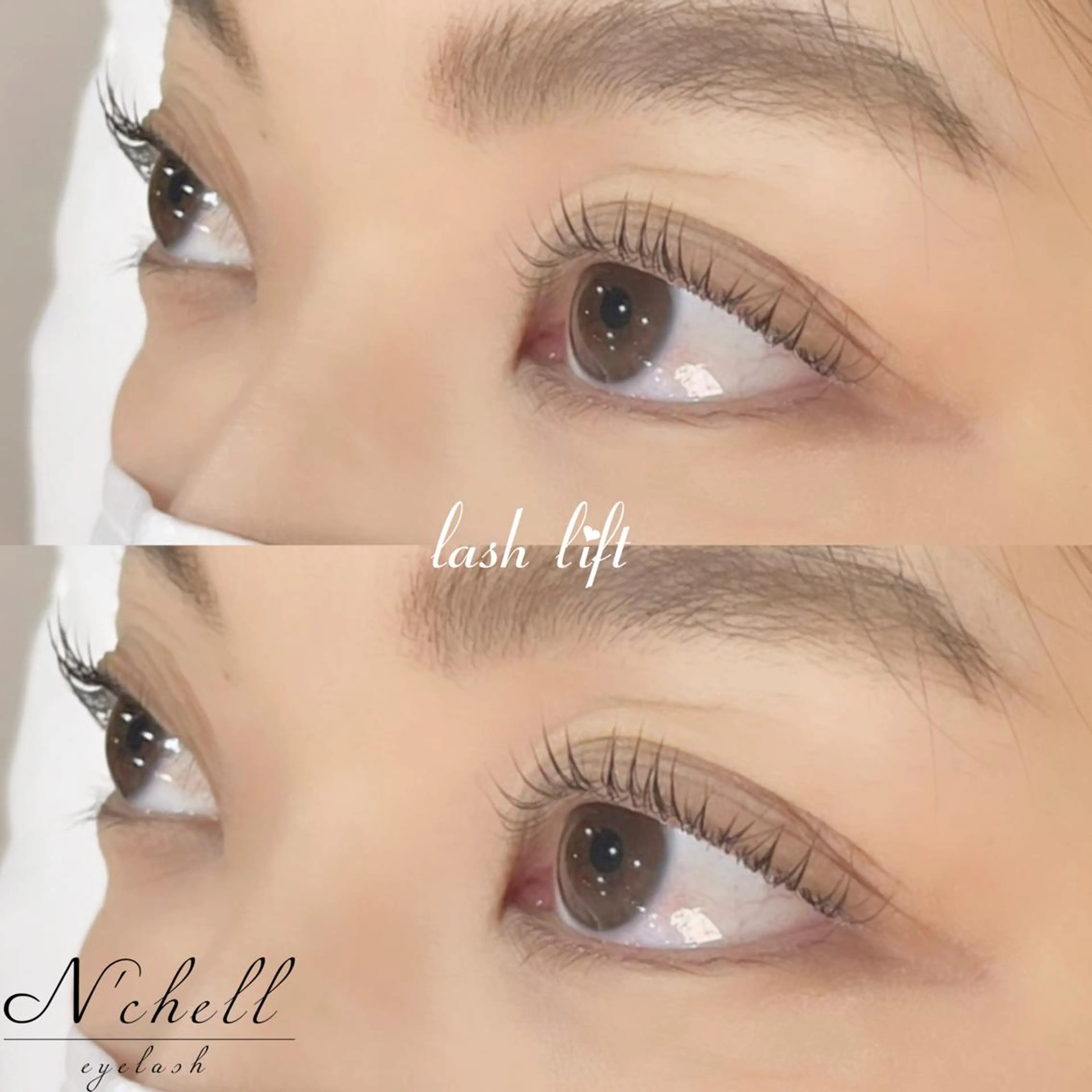 マツエク・マツパ 一重×まつ毛パーマ マツパ 大阪梅田 ナシェル Kako🦋のマツエク・マツパデザイン