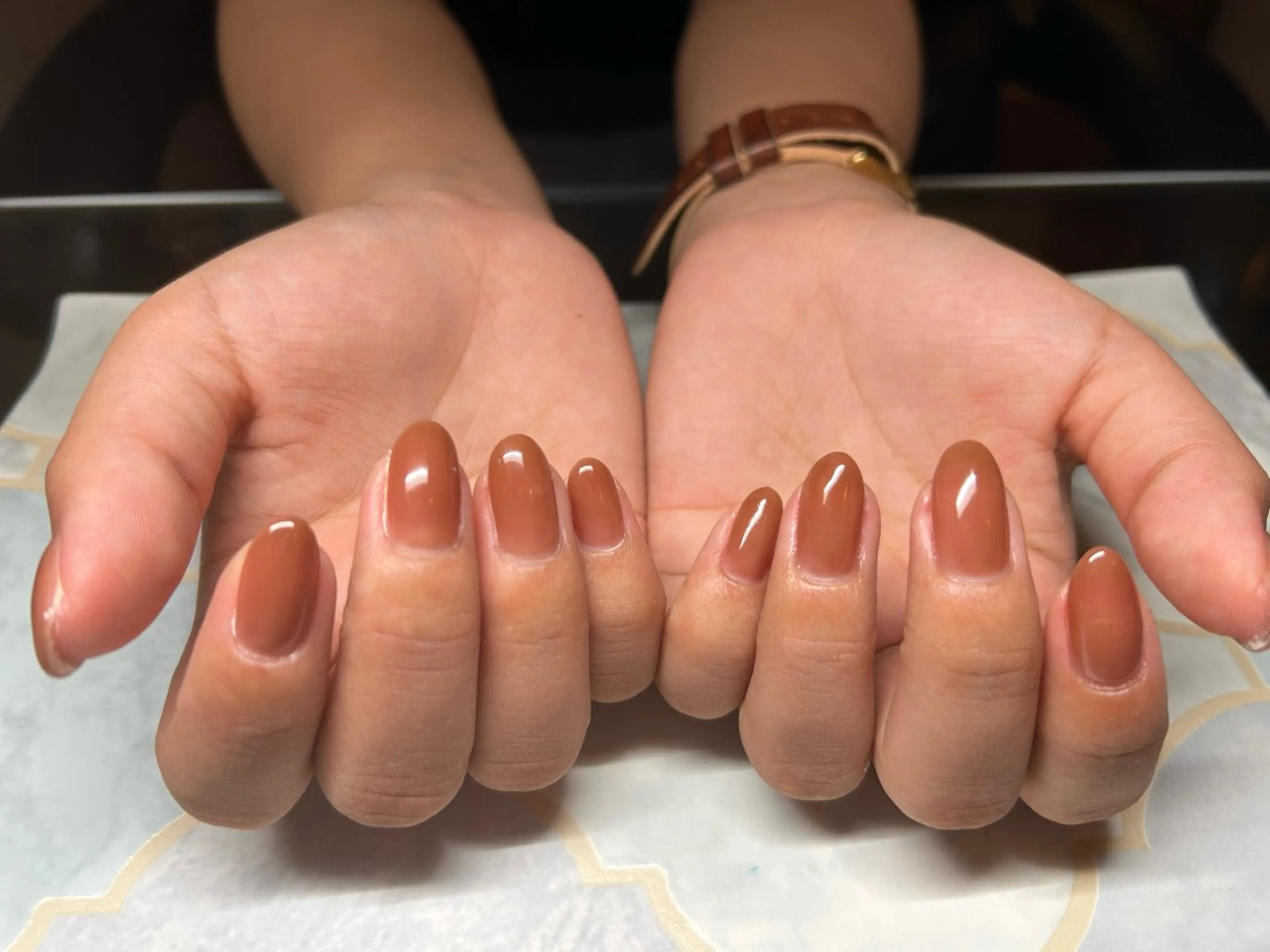 ネイル ワンカラーネイル ハンドネイル Lisa’s Salonのネイルデザイン