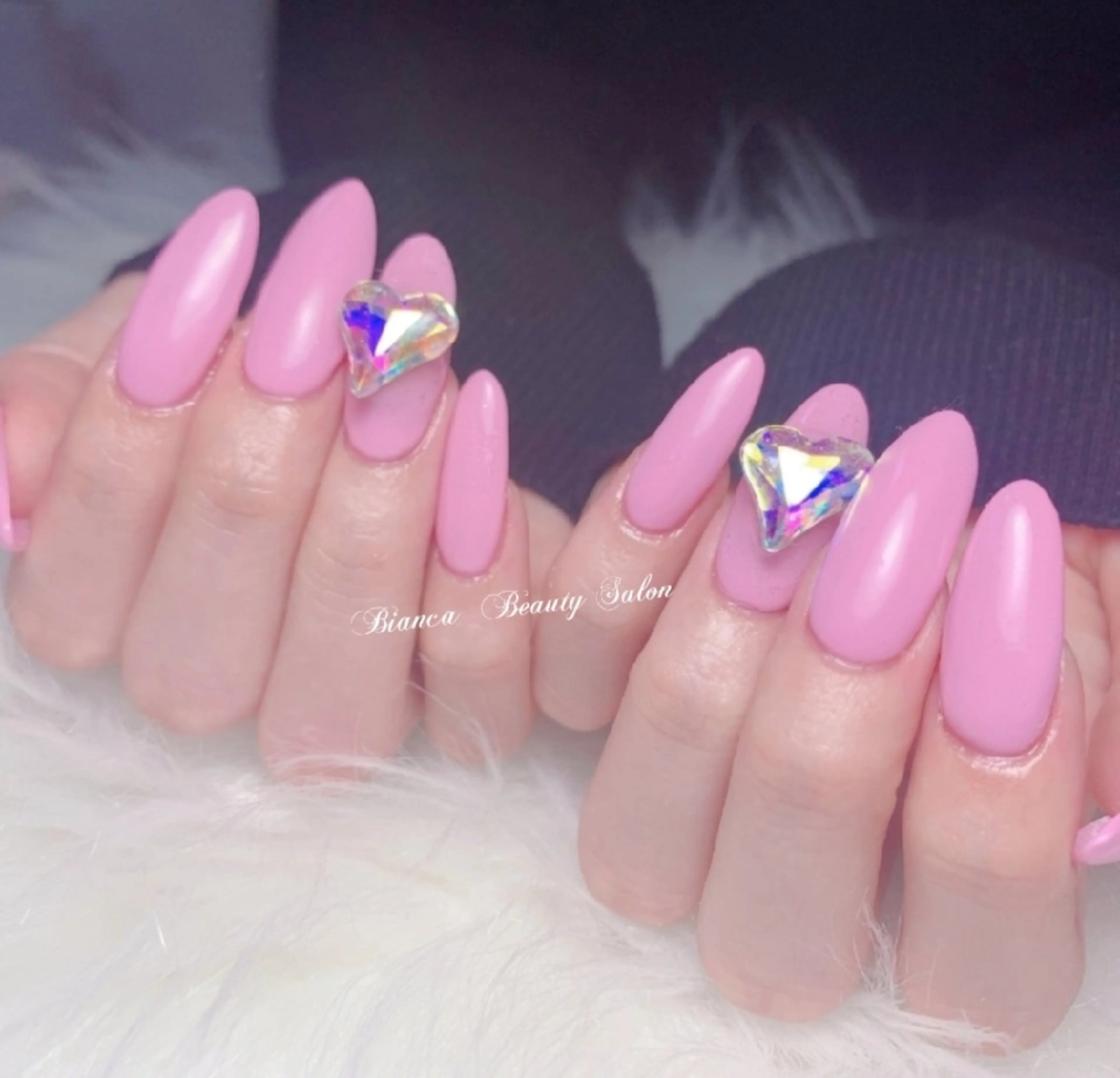 ネイル 星みこと 長さ出し得意のネイルデザイン