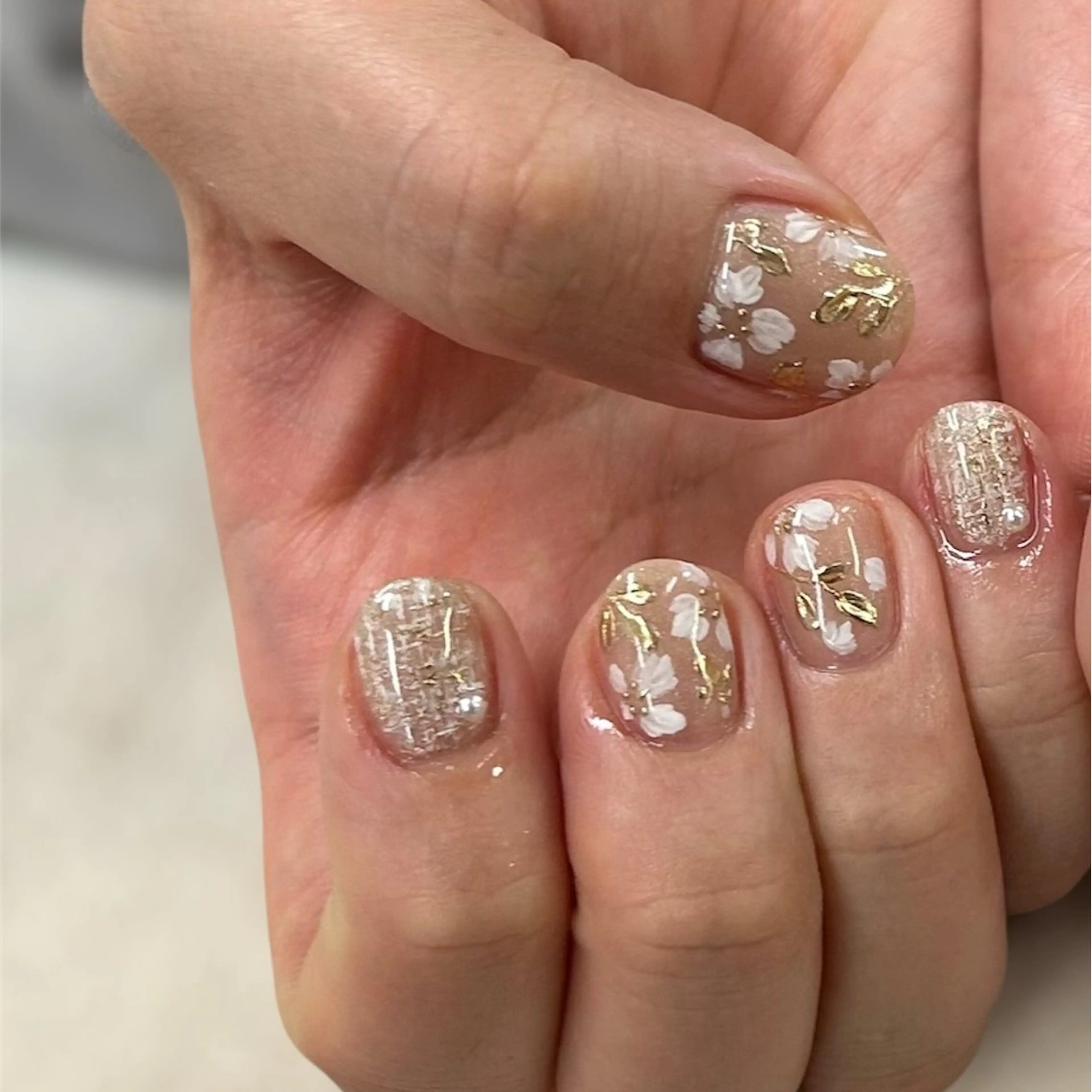 ネイル ハンドネイル アトリエ　ミモザ所属・いまむら あかりのネイルデザイン