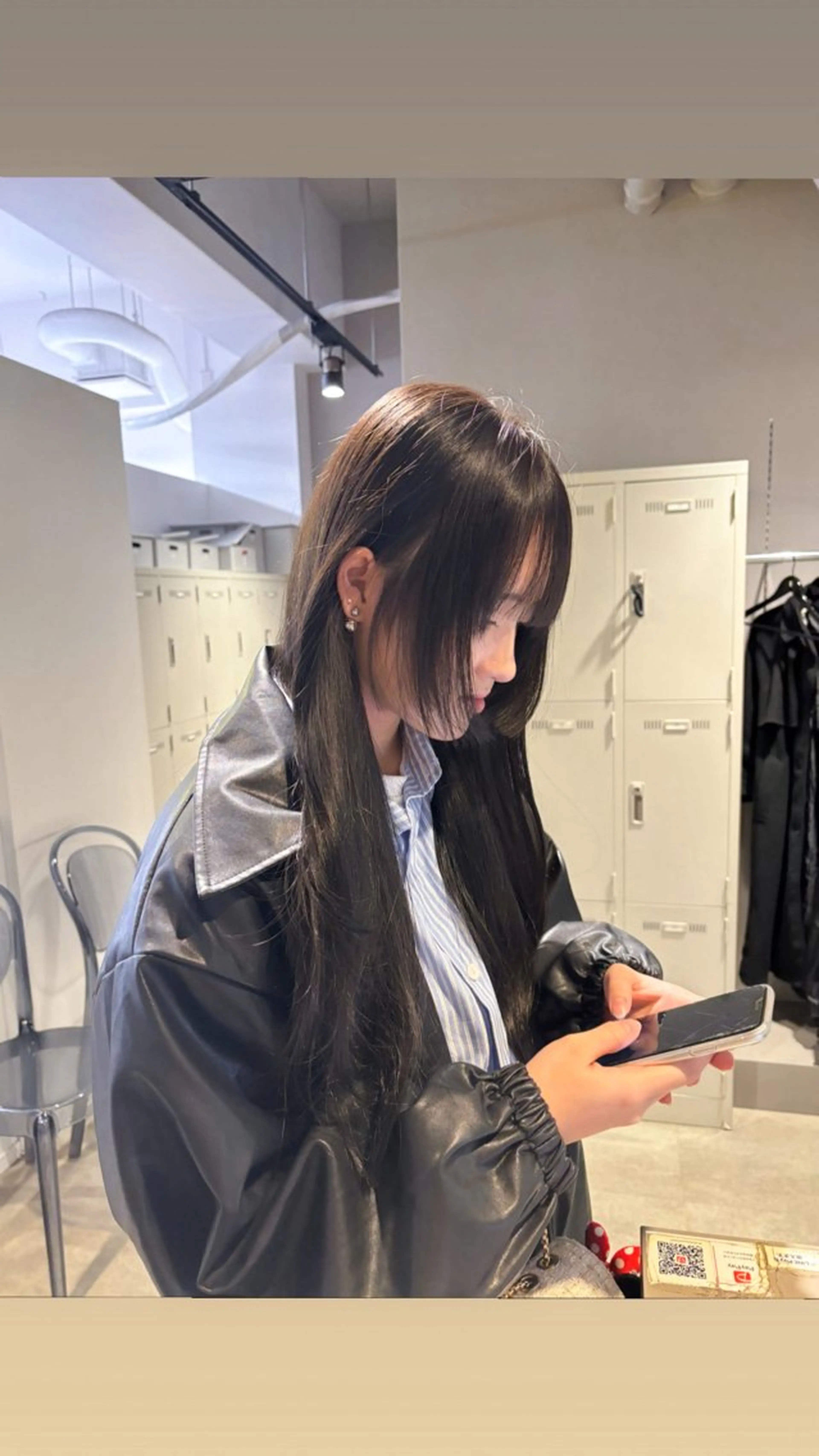 ロング カラー 姫カット レイヤーカット 表参道ハッシュカット レイヤー/リノンのヘアスタイル