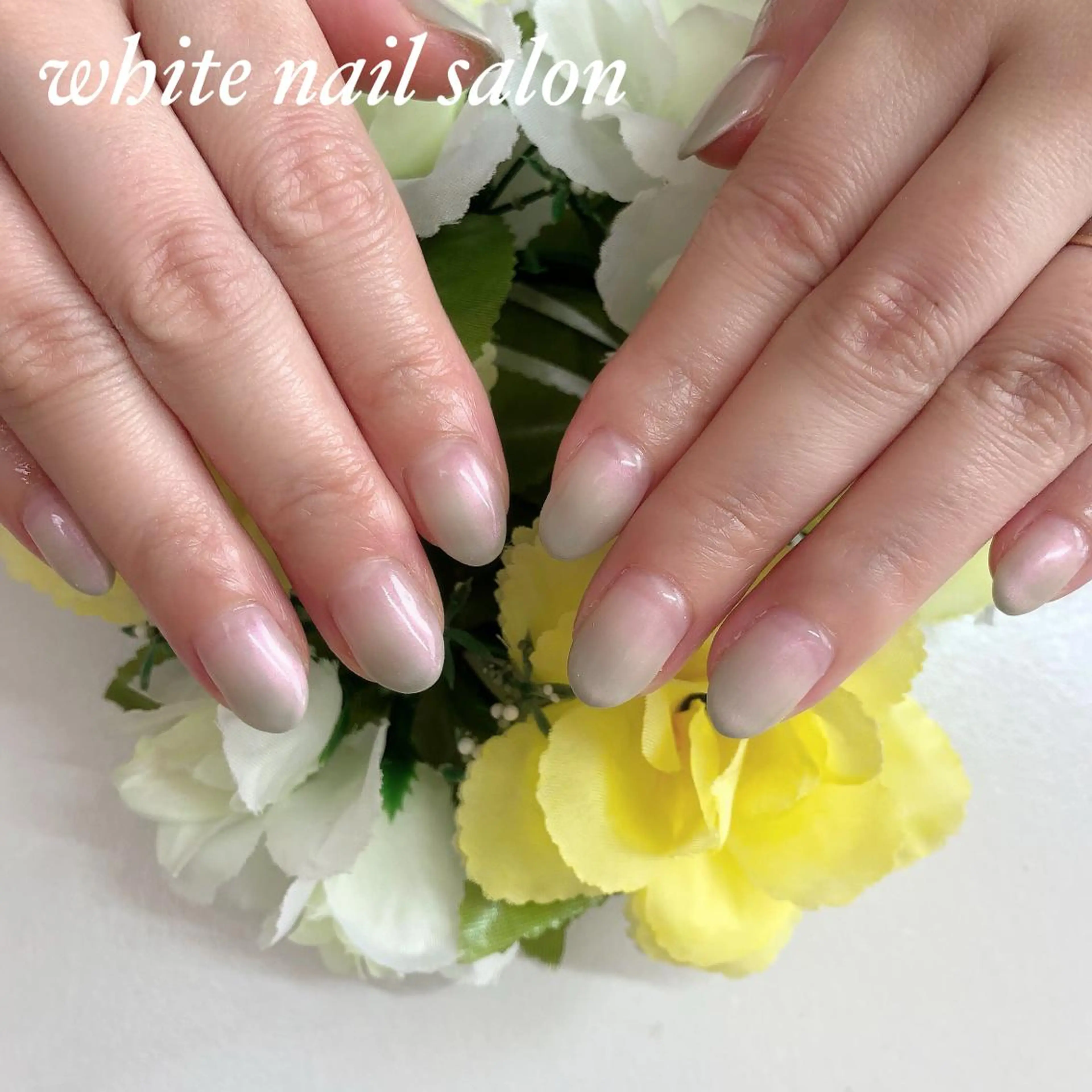 ネイル アートネイル フットネイル フレンチネイル ジェルネイル ハードジェル ハンドネイル white nail salonのネイルデザイン