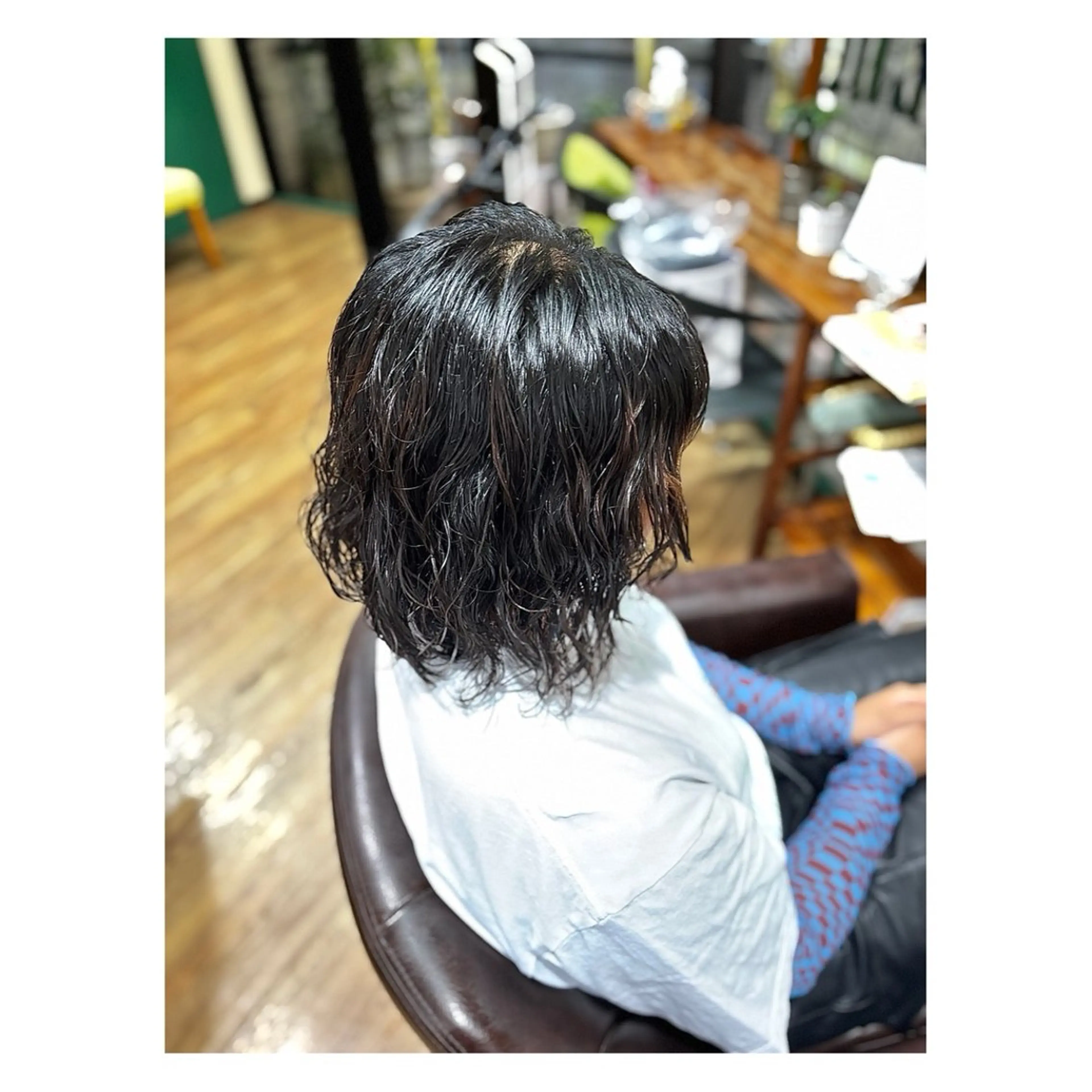 ミディアム ボブレイヤー ボブ レイヤーカット カット パーマ トリートメント cmake所属・. kanokoのヘアスタイル