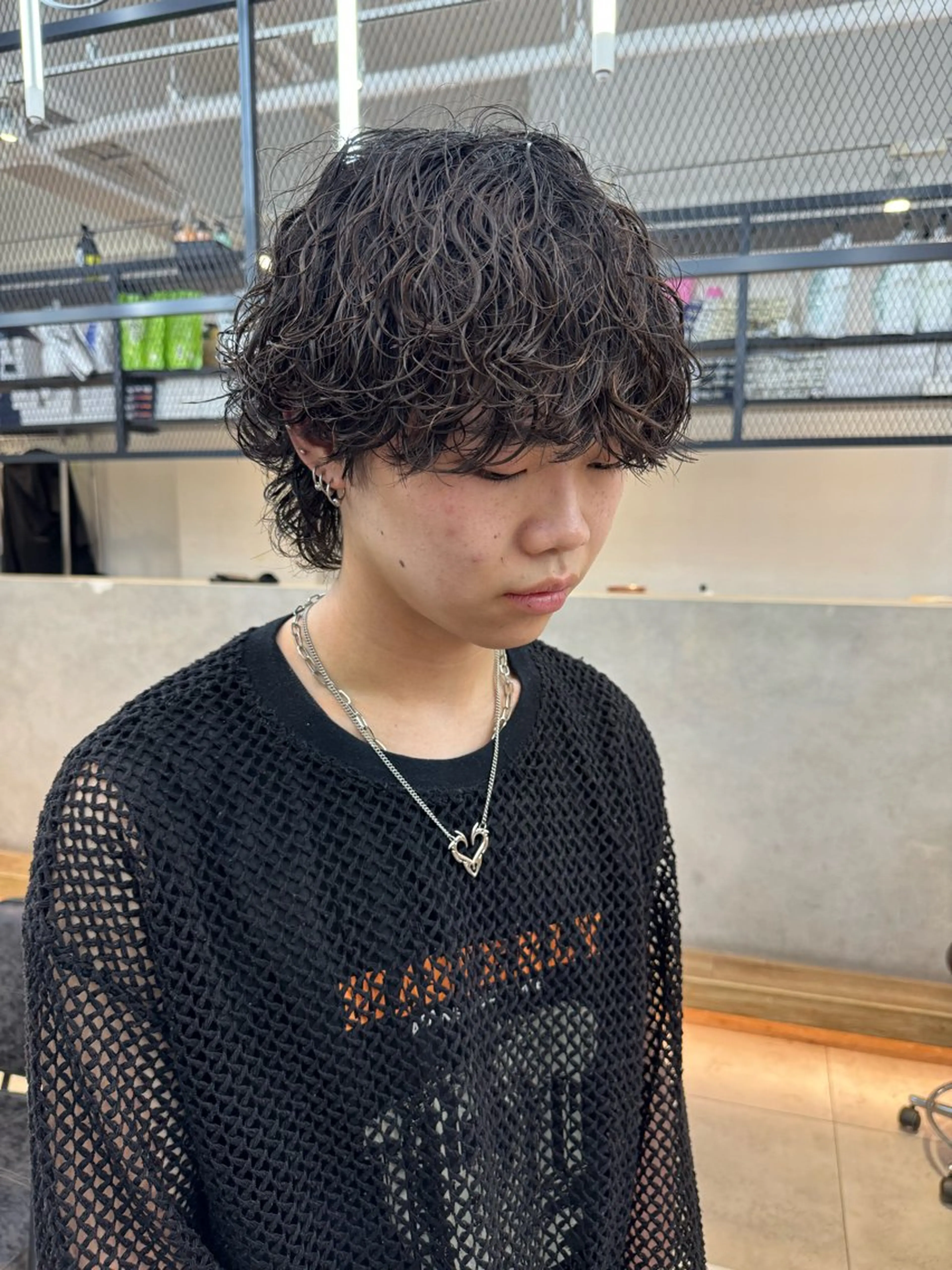 パーマ メンズ 新宿【メンズパーマ】 塩澤太一のヘアスタイル