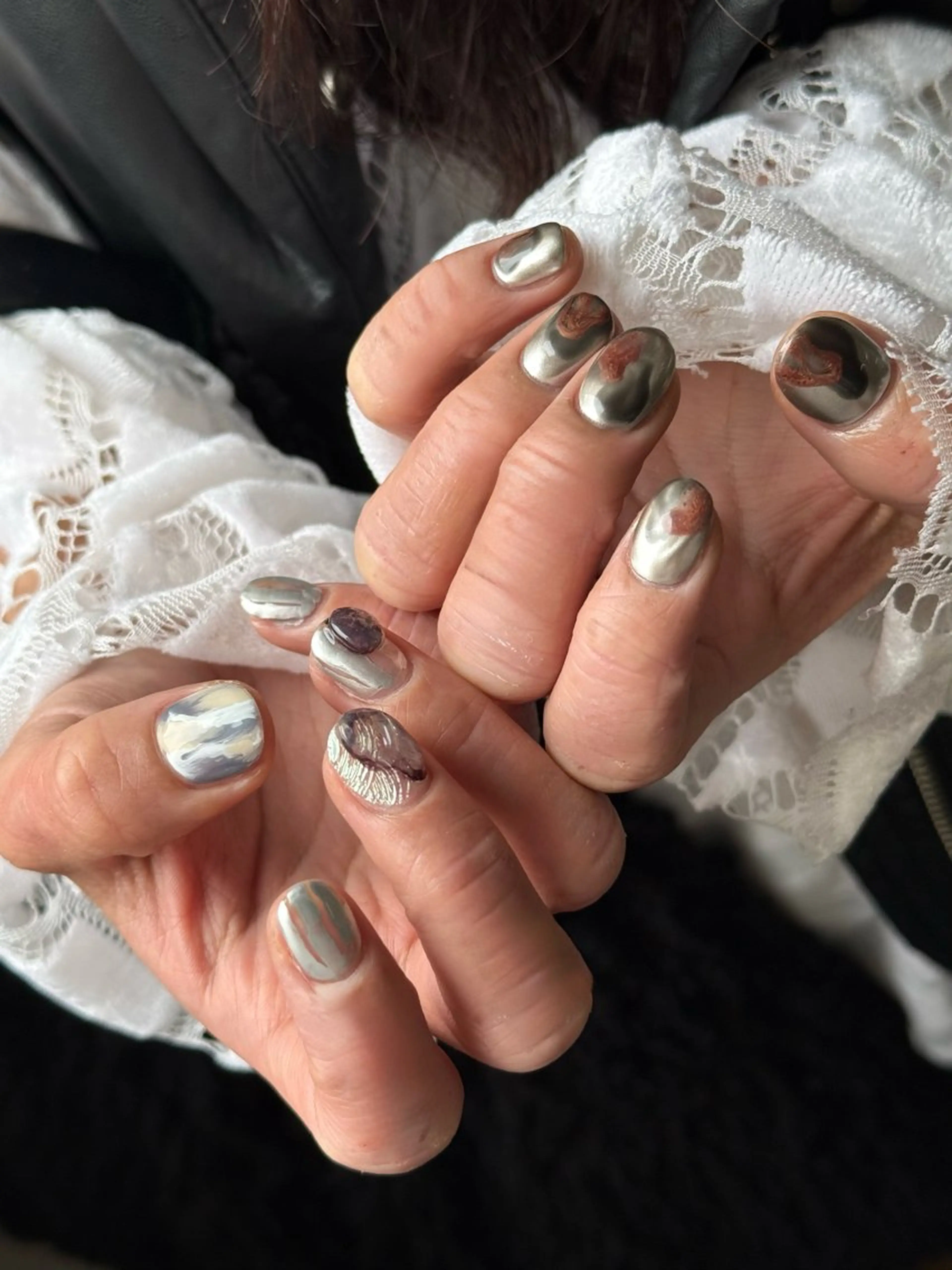 ネイル ニュアンスネイル ハンドネイル _ chihiroのネイルデザイン