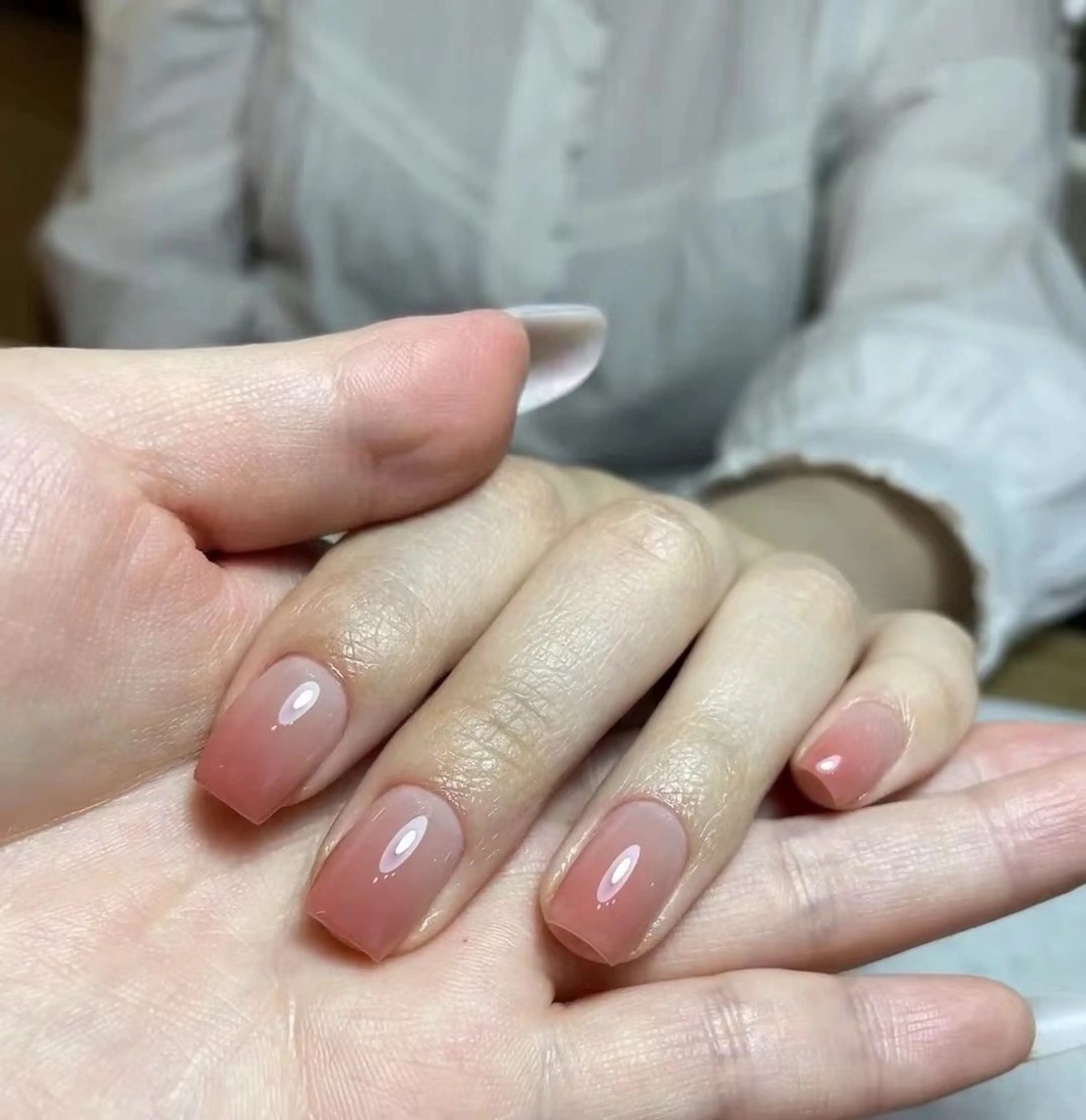 ネイル グラデーション モウ あきこのネイルデザイン