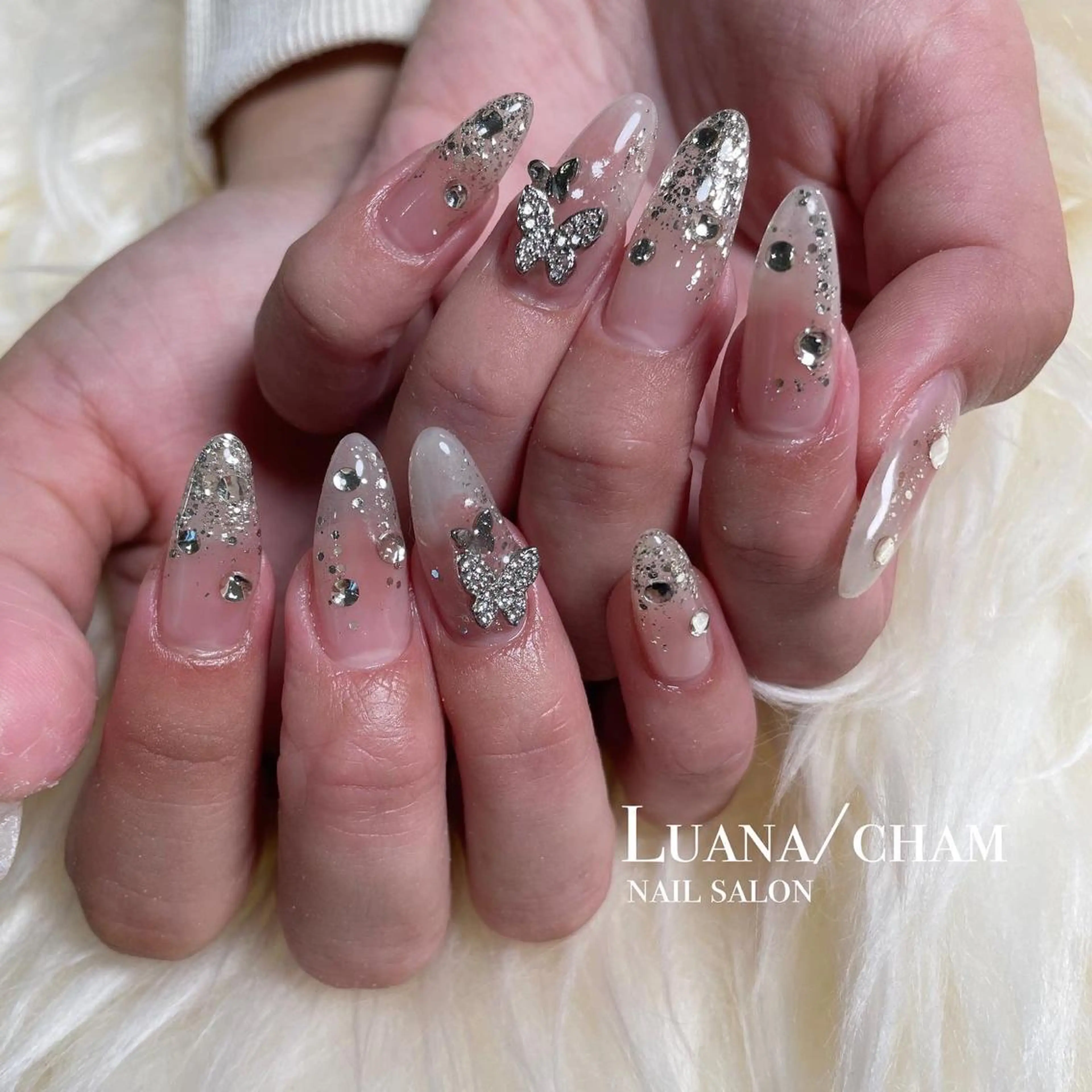 ロング ネイル nail salon neigeのネイルデザイン