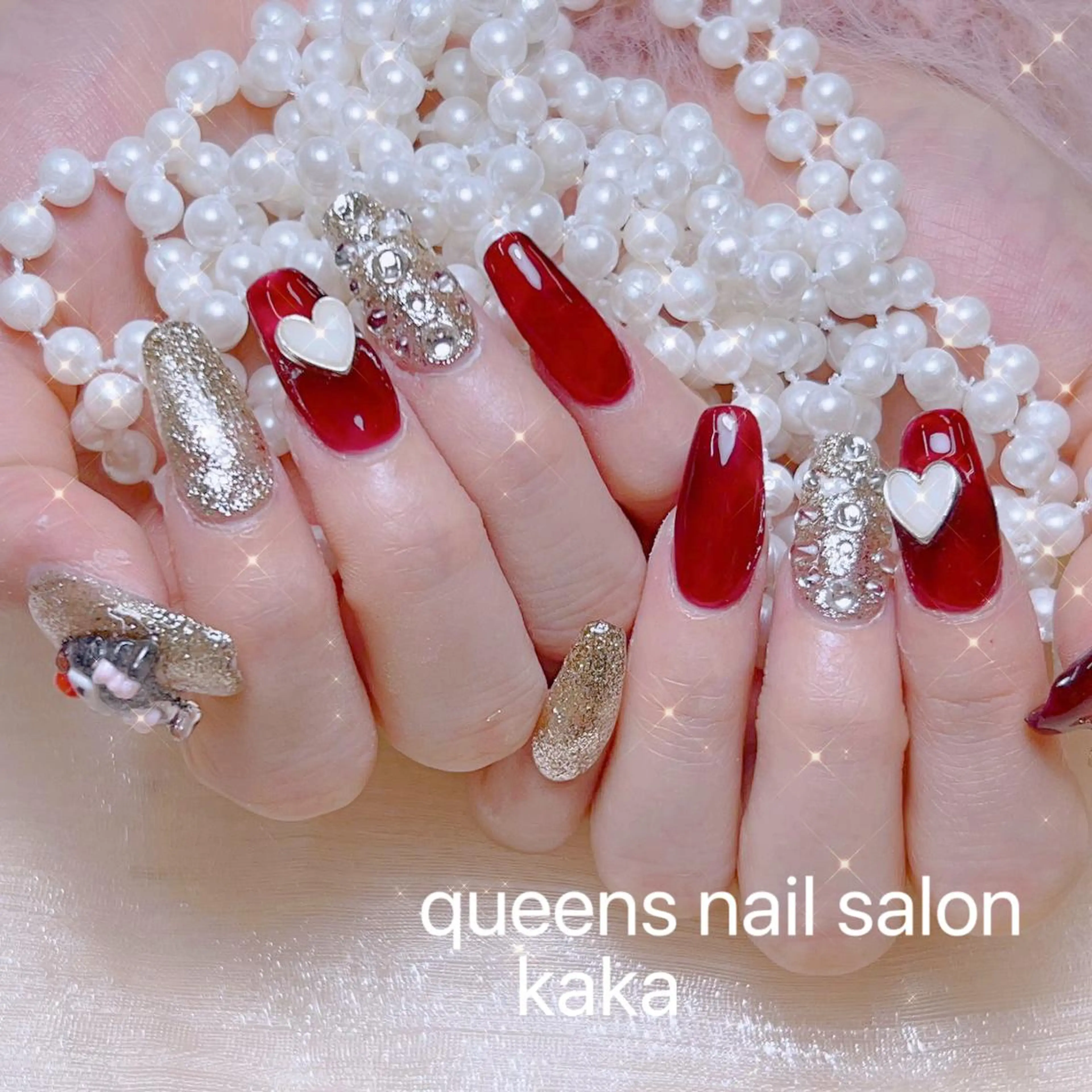 ネイル queens nailsalonのネイルデザイン