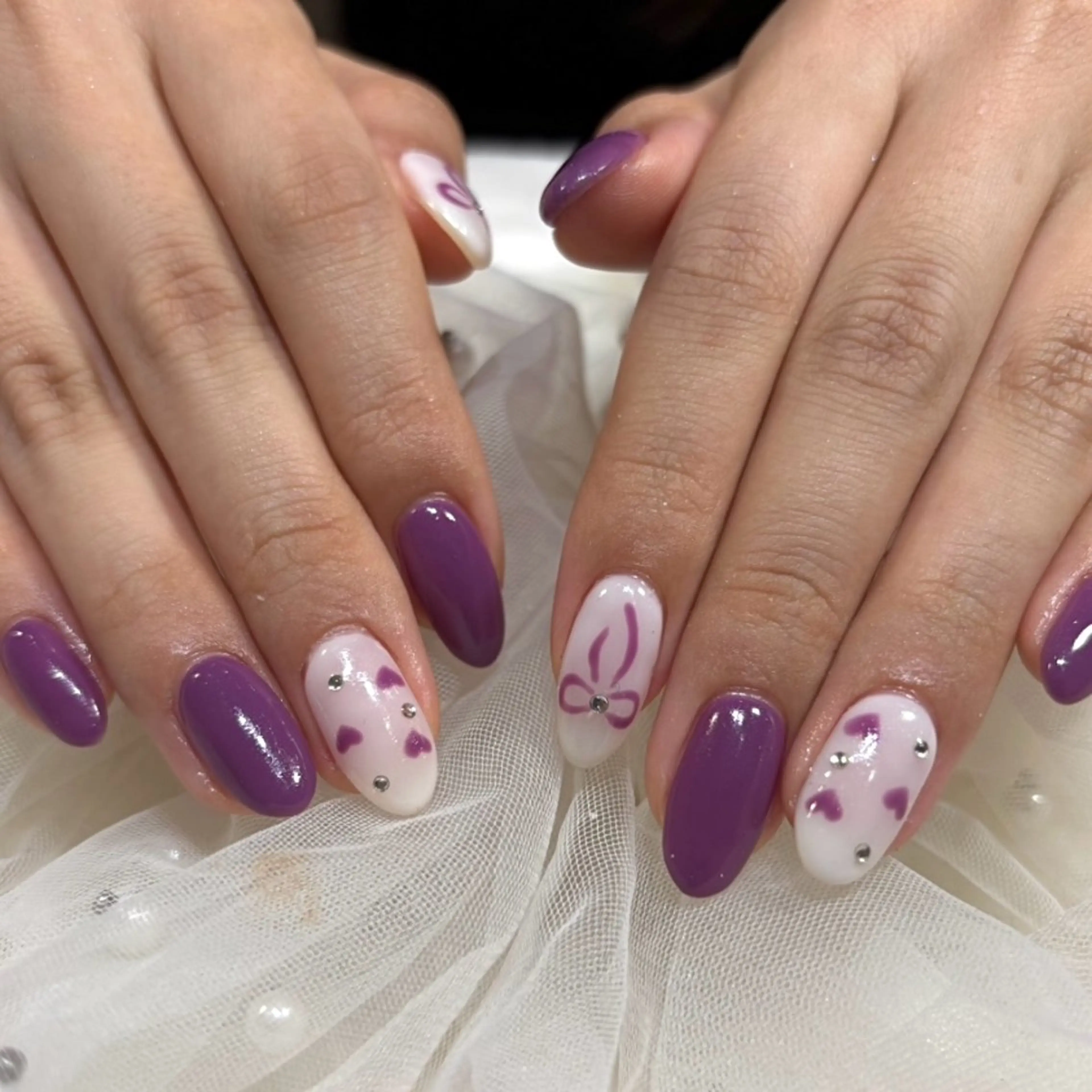 ネイル ハンドネイル Nami ‧₊💎.*˚のネイルデザイン