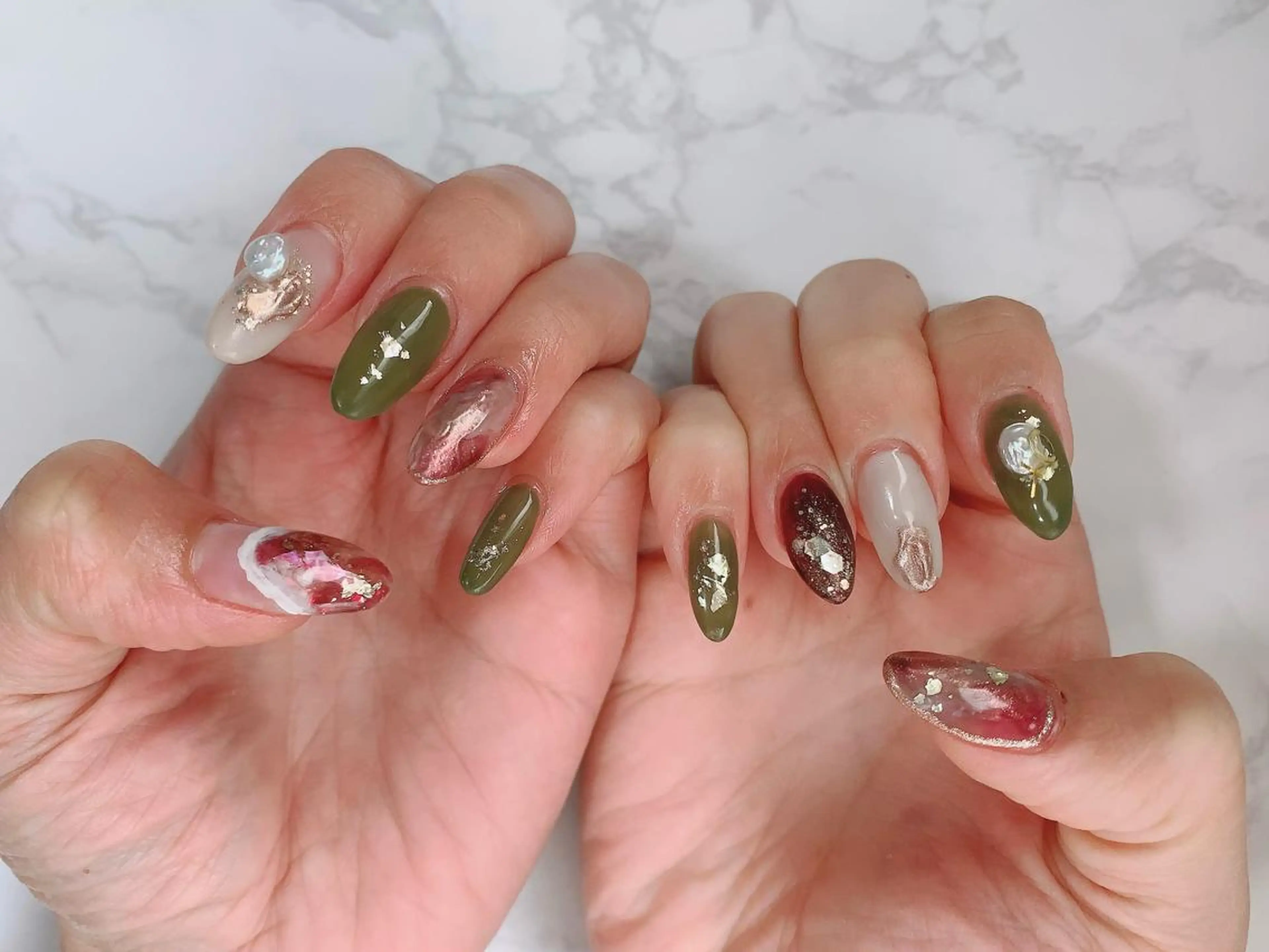 ネイル 大阪江坂 Kaiのネイルデザイン