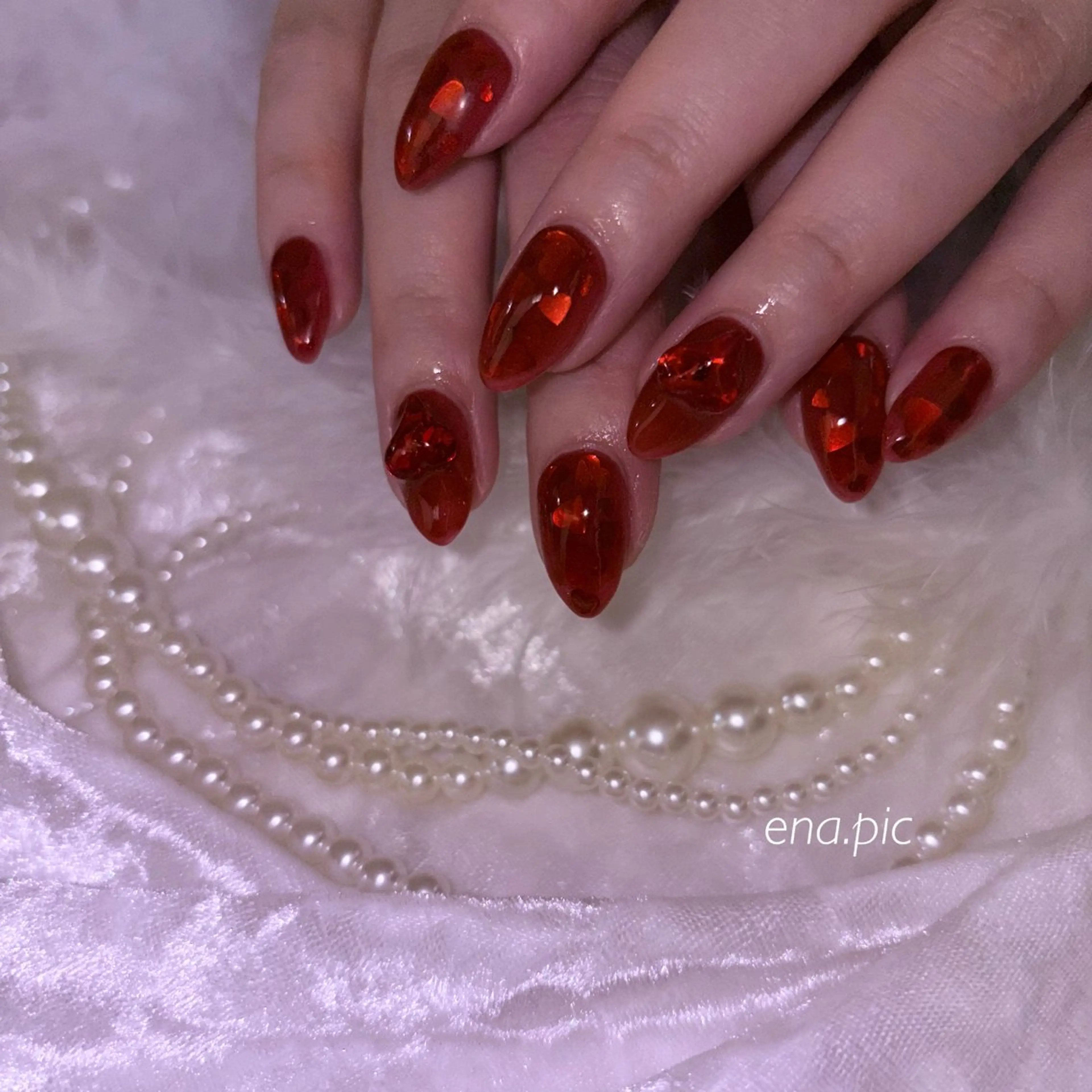 ネイル toyvenail 🖤enaのネイルデザイン