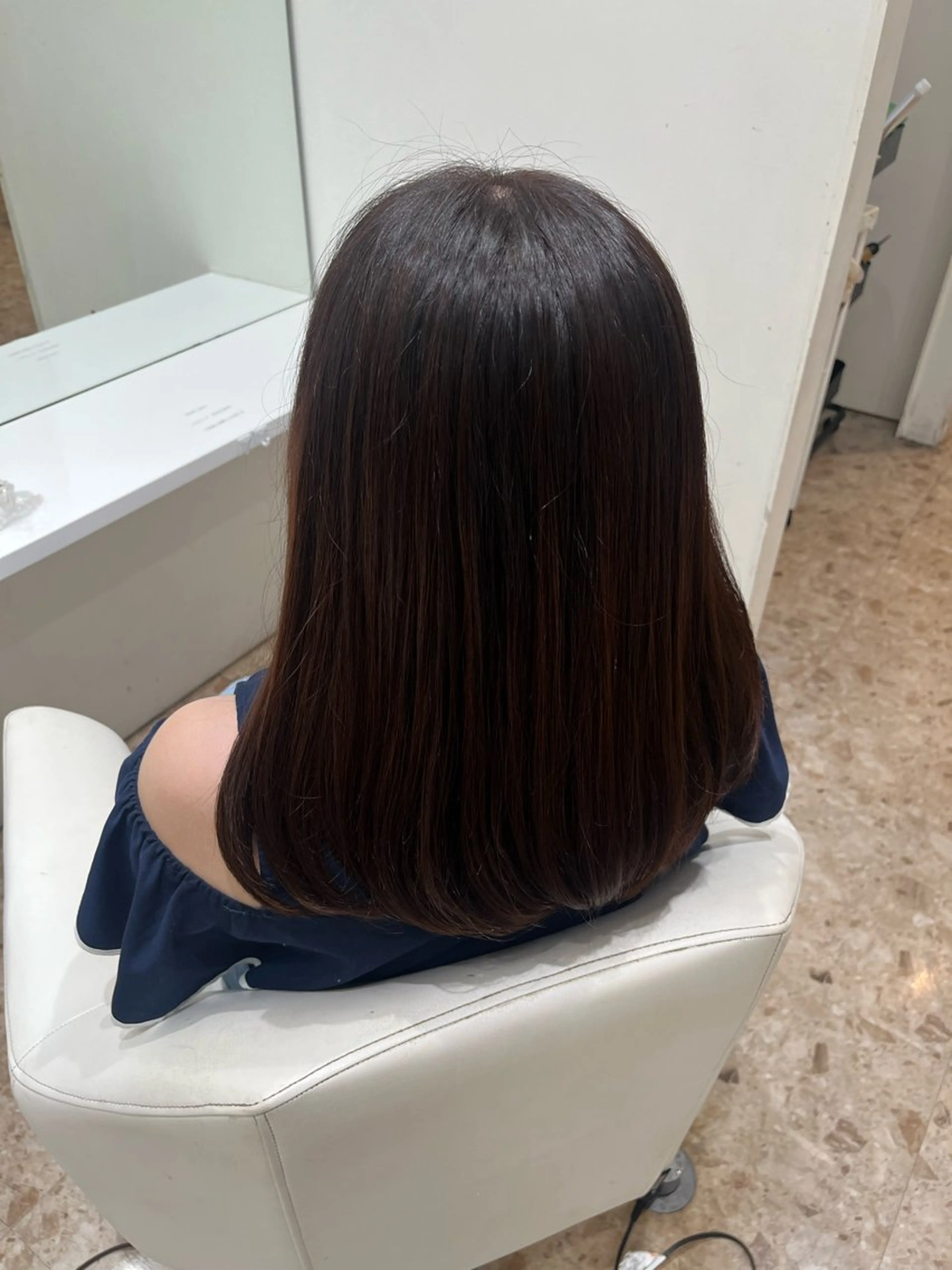 【営業後練習モデル様】カット➕3stepトリートメントの写真