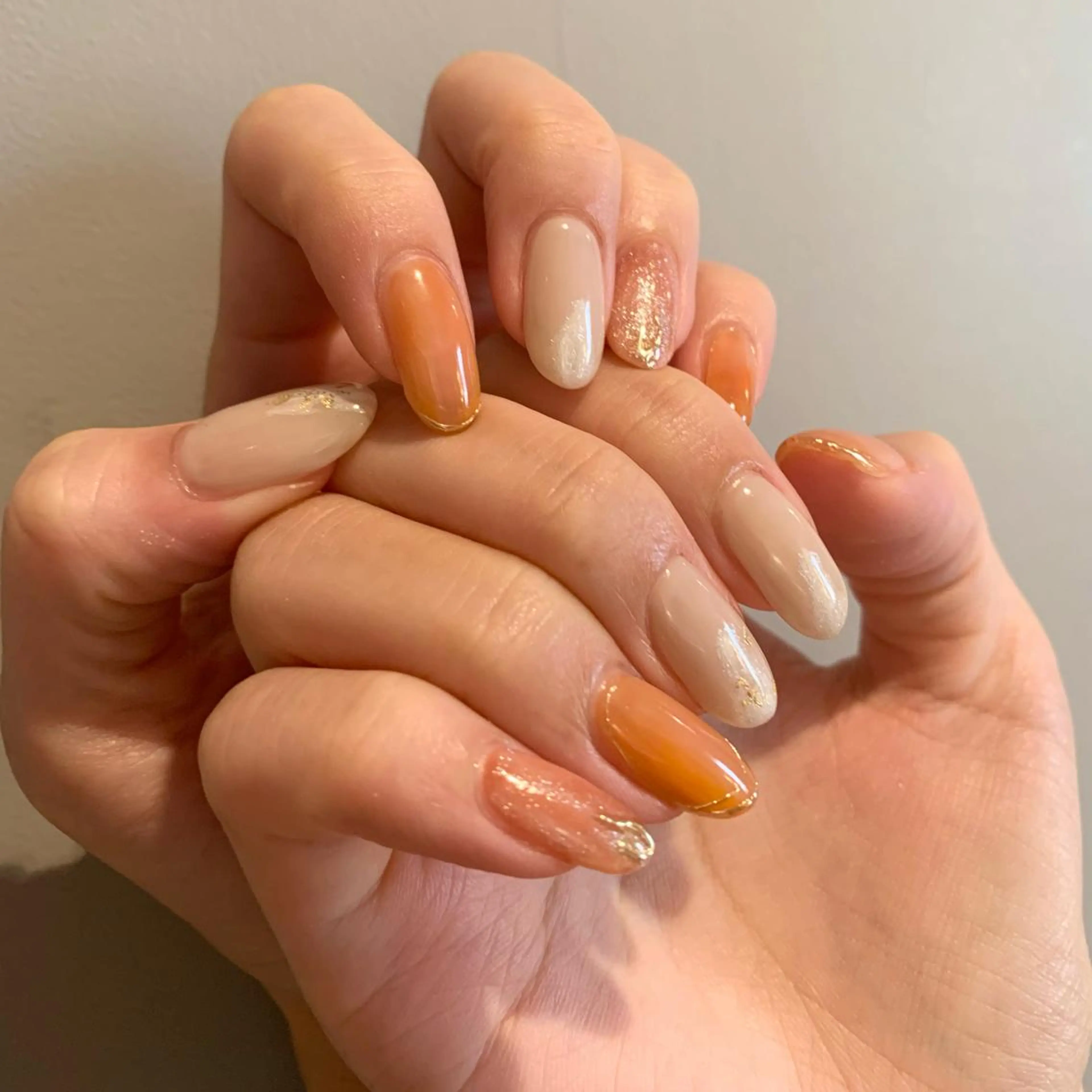 ネイル ハンドネイル ウシク ミユキのネイルデザイン