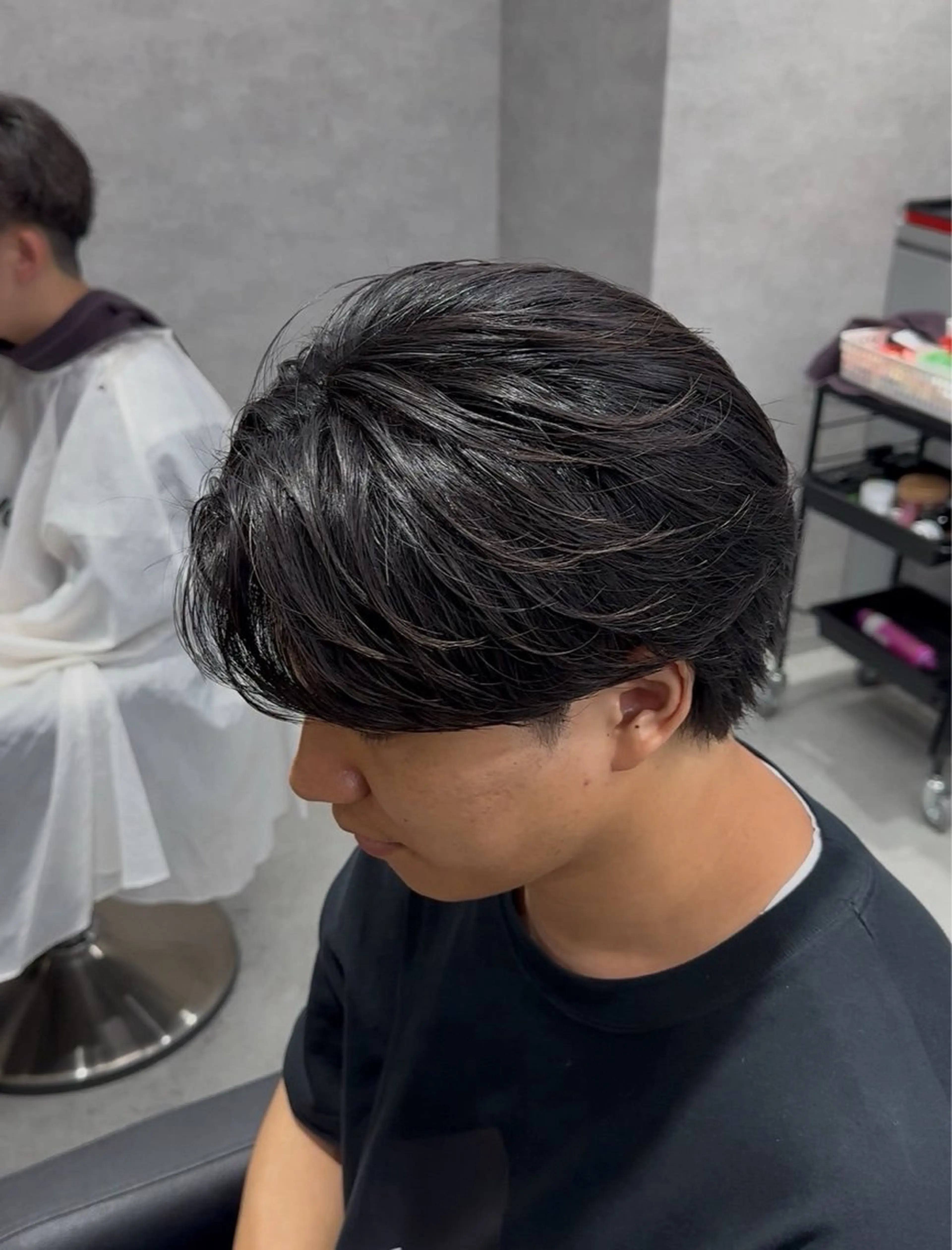 ショート メンズ メンズパーマ トリートメント 💥メンズ特化美容師 "小林 海斗"💥のヘアスタイル