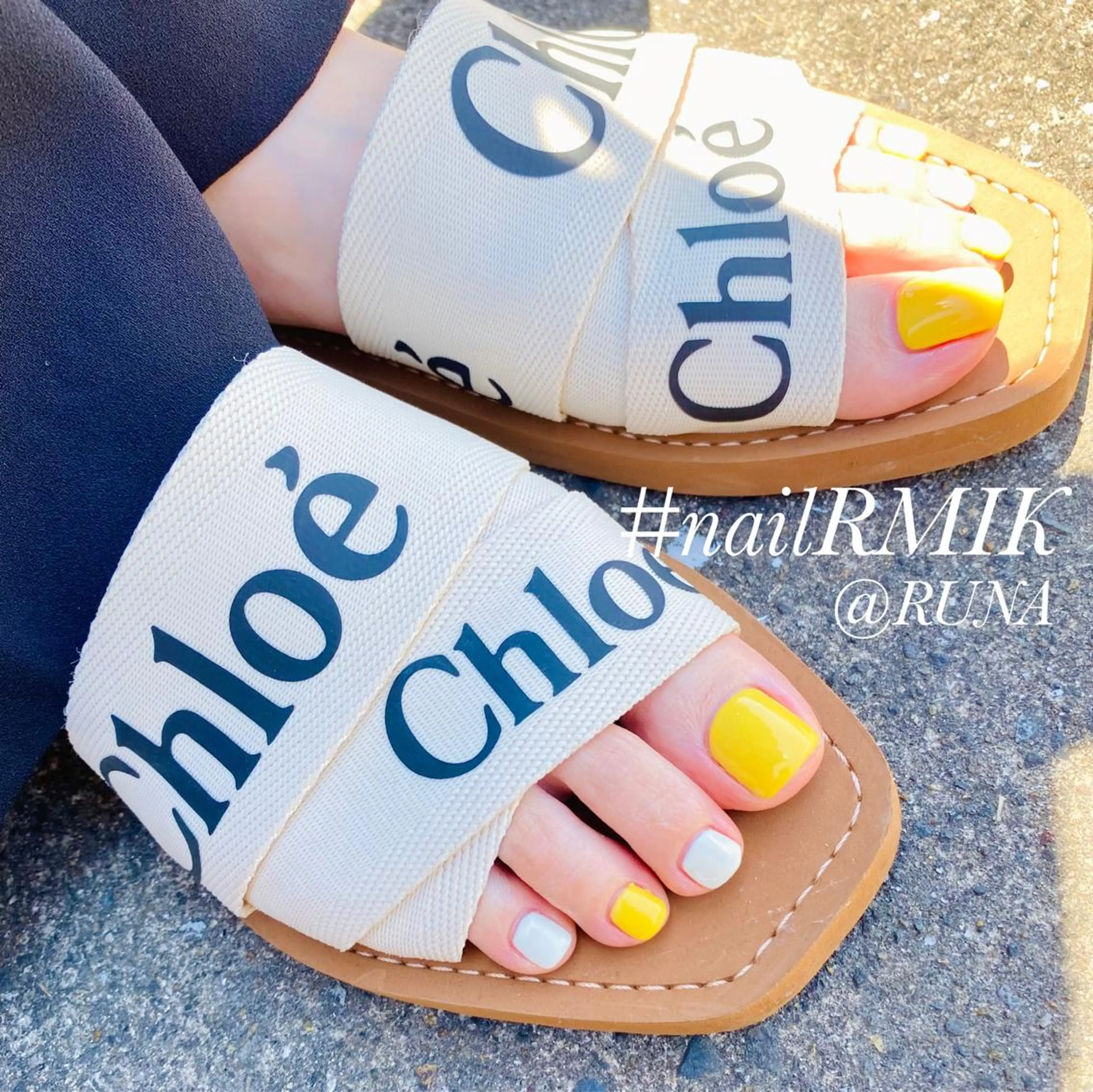 フットネイル ✿ワンカラー(2色まで可)の写真