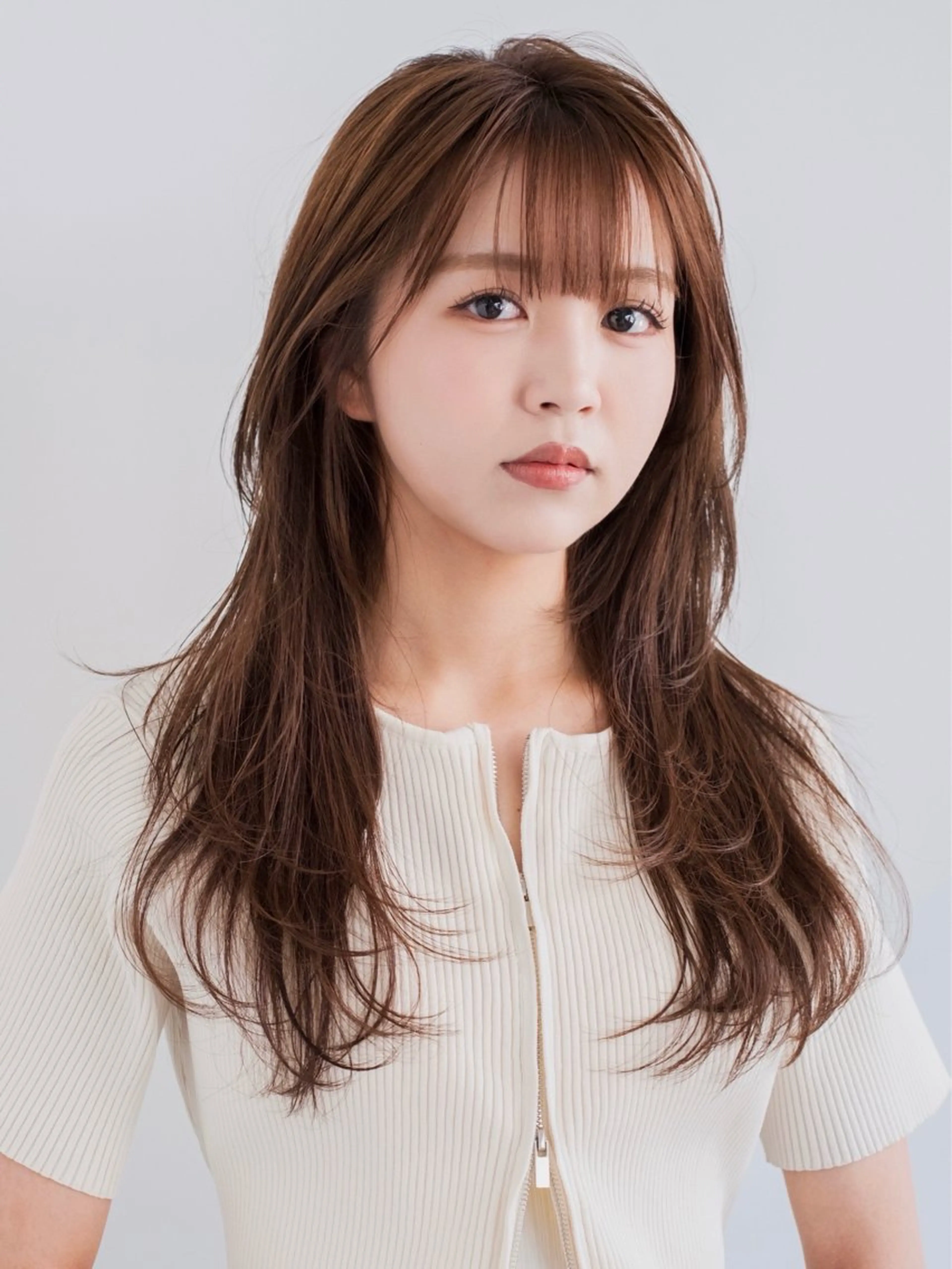 ロング レイヤーカット カット ヘアカラー パーマ 縮毛矯正 トリートメント techné所属・【techné】田丸 翔大のヘアスタイル