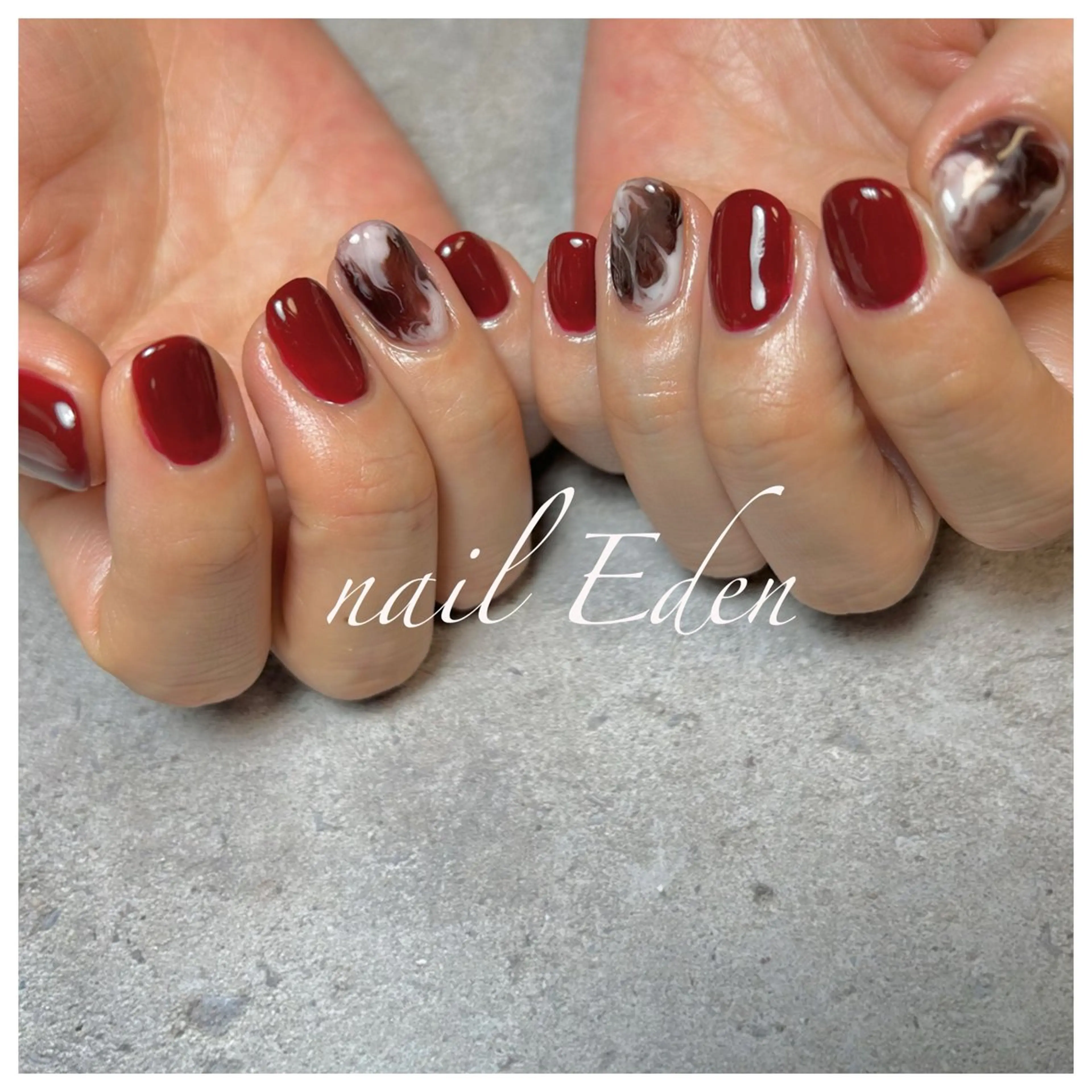 ネイル 持ち込み ハンドネイル ハンドケア Eden　private nail saron所属・Eden ♾️のネイルデザイン