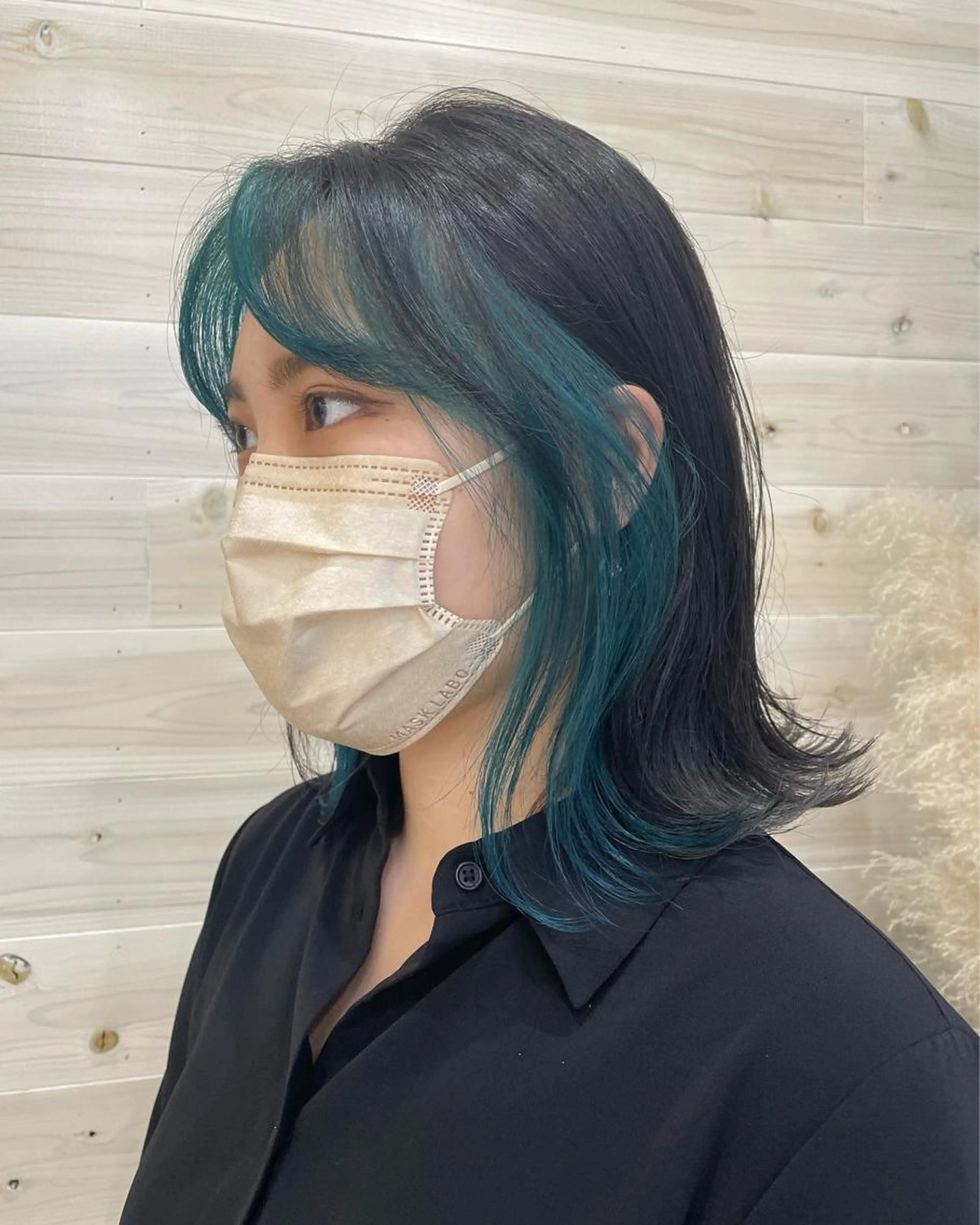 🌈インナーカラー🌈ポイントブリーチ＋オンカラー＋似合わせカットの写真