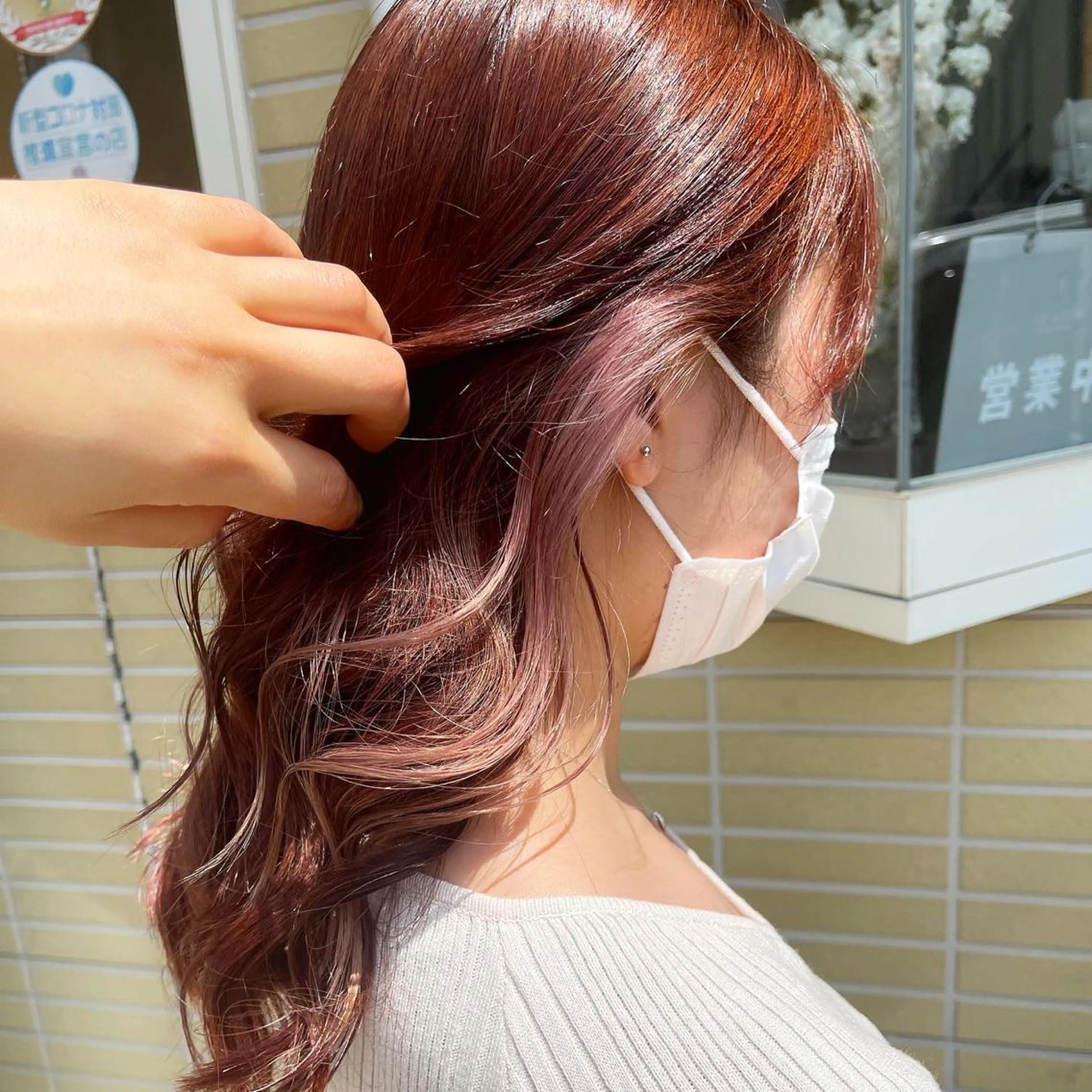 セミロング カラー インナーカラー 髪質改善のプロ✨りな さんのヘアスタイル