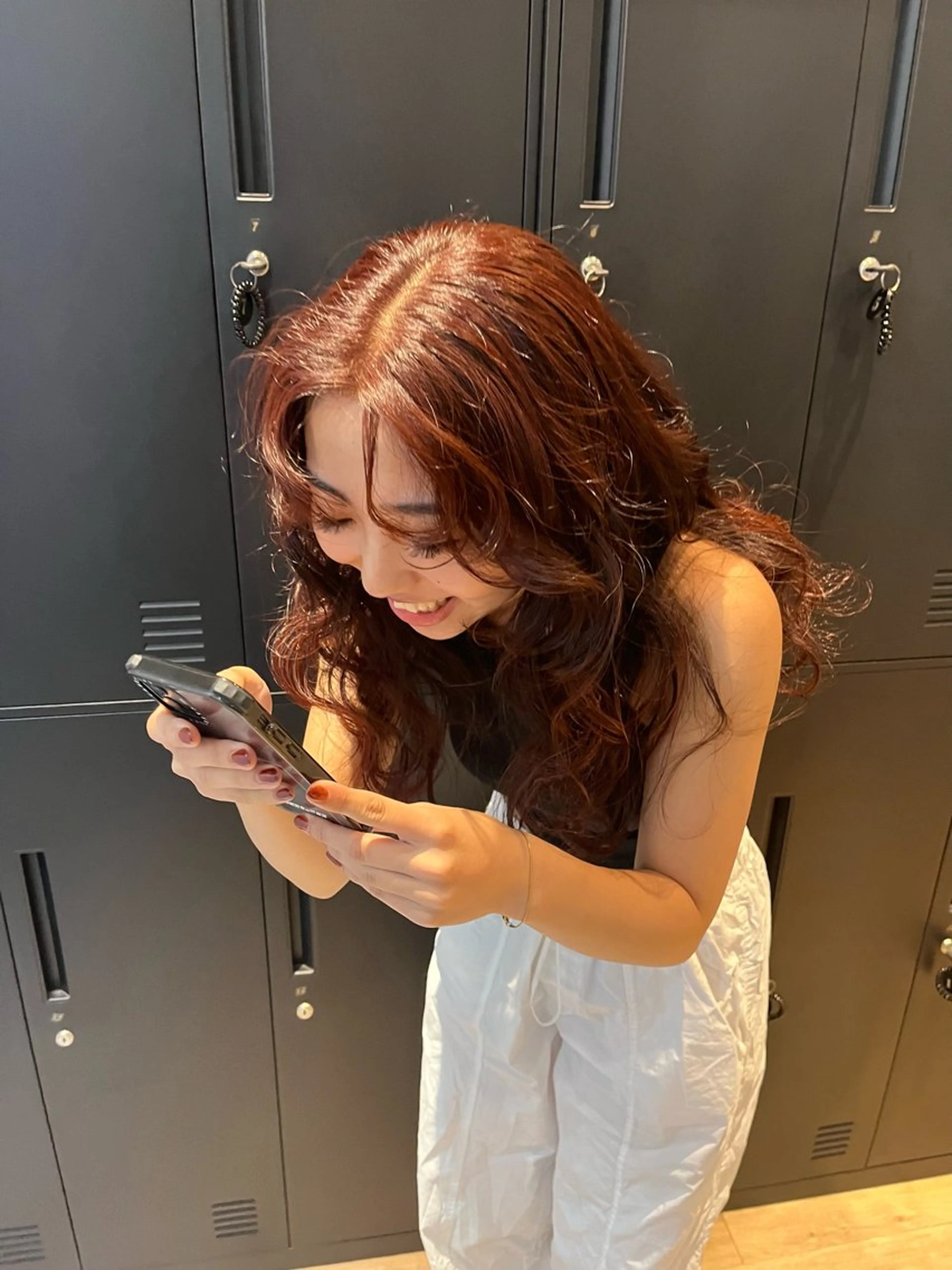 ロング カラー ヘアアレンジ 今井 香奈恵のヘアスタイル