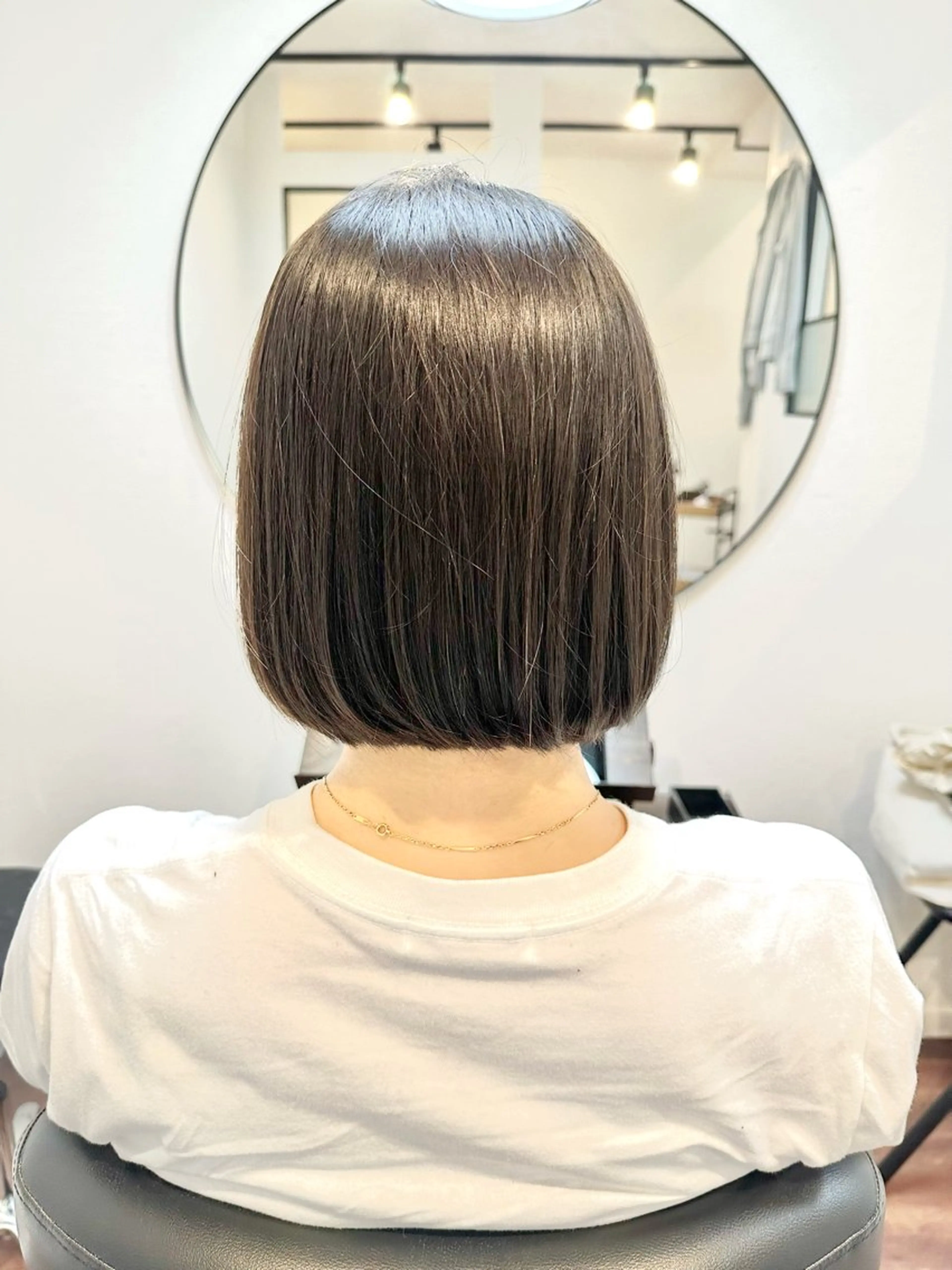 ミディアム @Hair 新小岩店所属・新小岩美容室 @Hairモデル募集のヘアスタイル