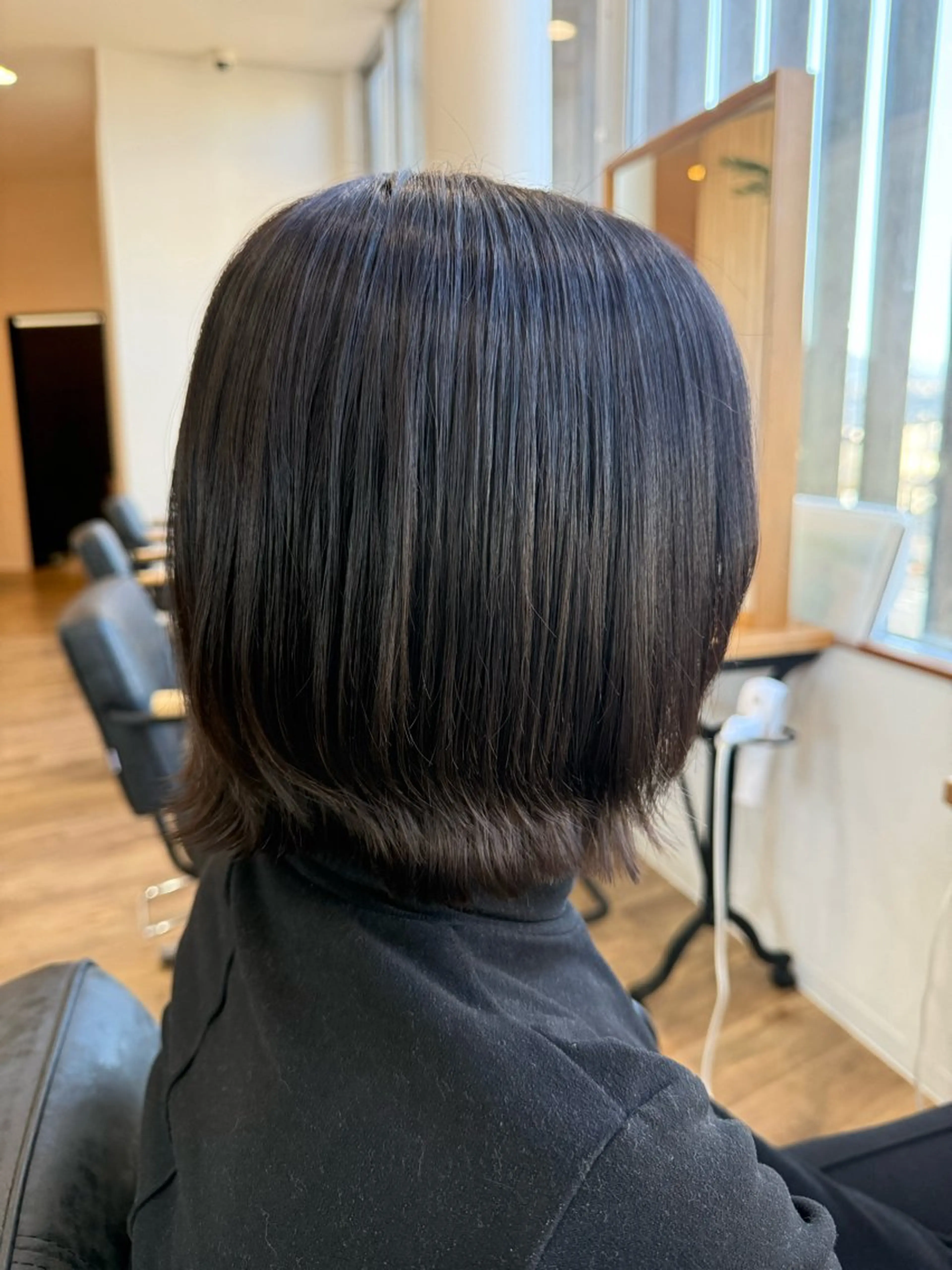ショート ボブ disco hair AVEDA所属・中島 姫翠のヘアスタイル