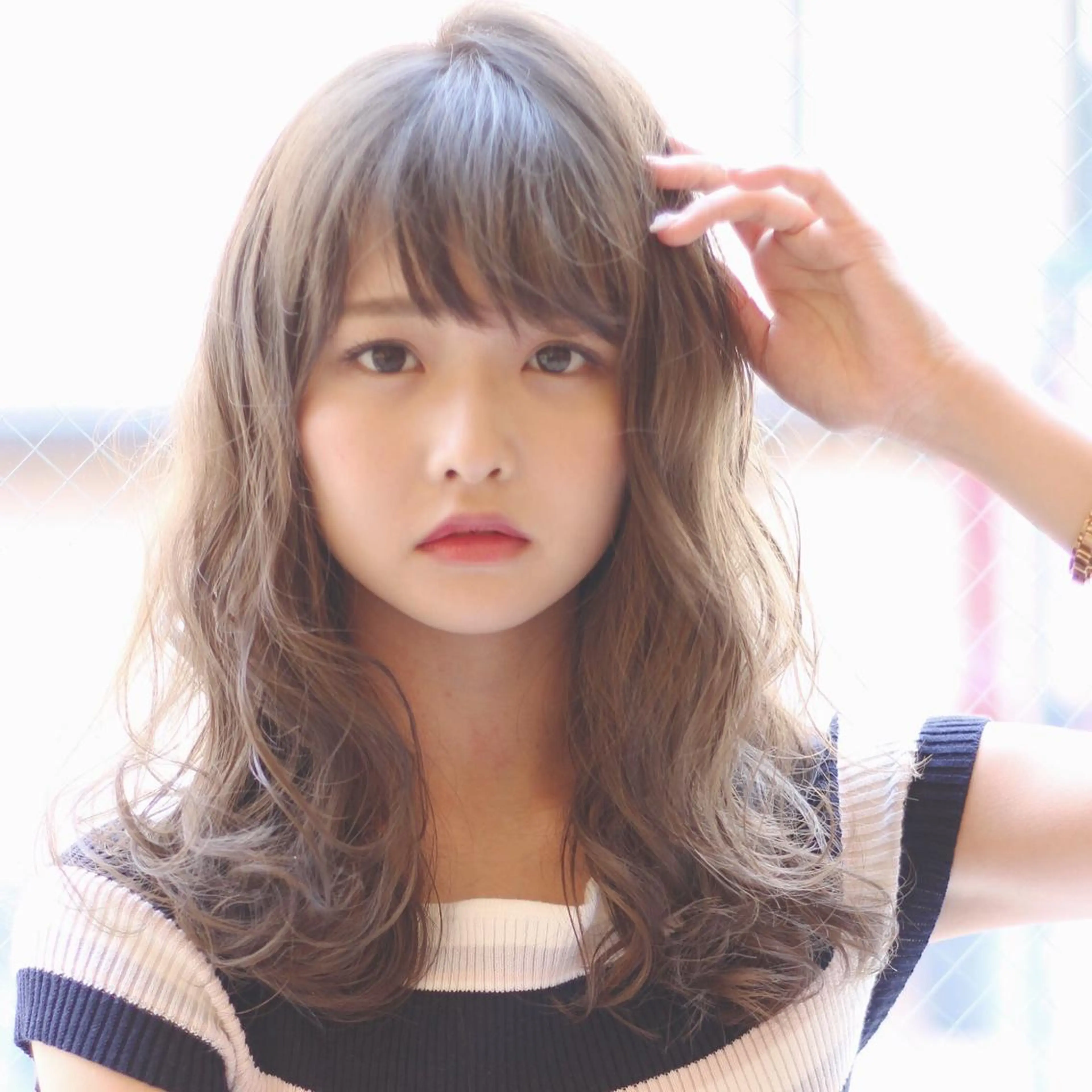 【似合わせカット】+【まろやかカラー】+【デジタルパーマ】+【2stepシルクトリートメント】の写真