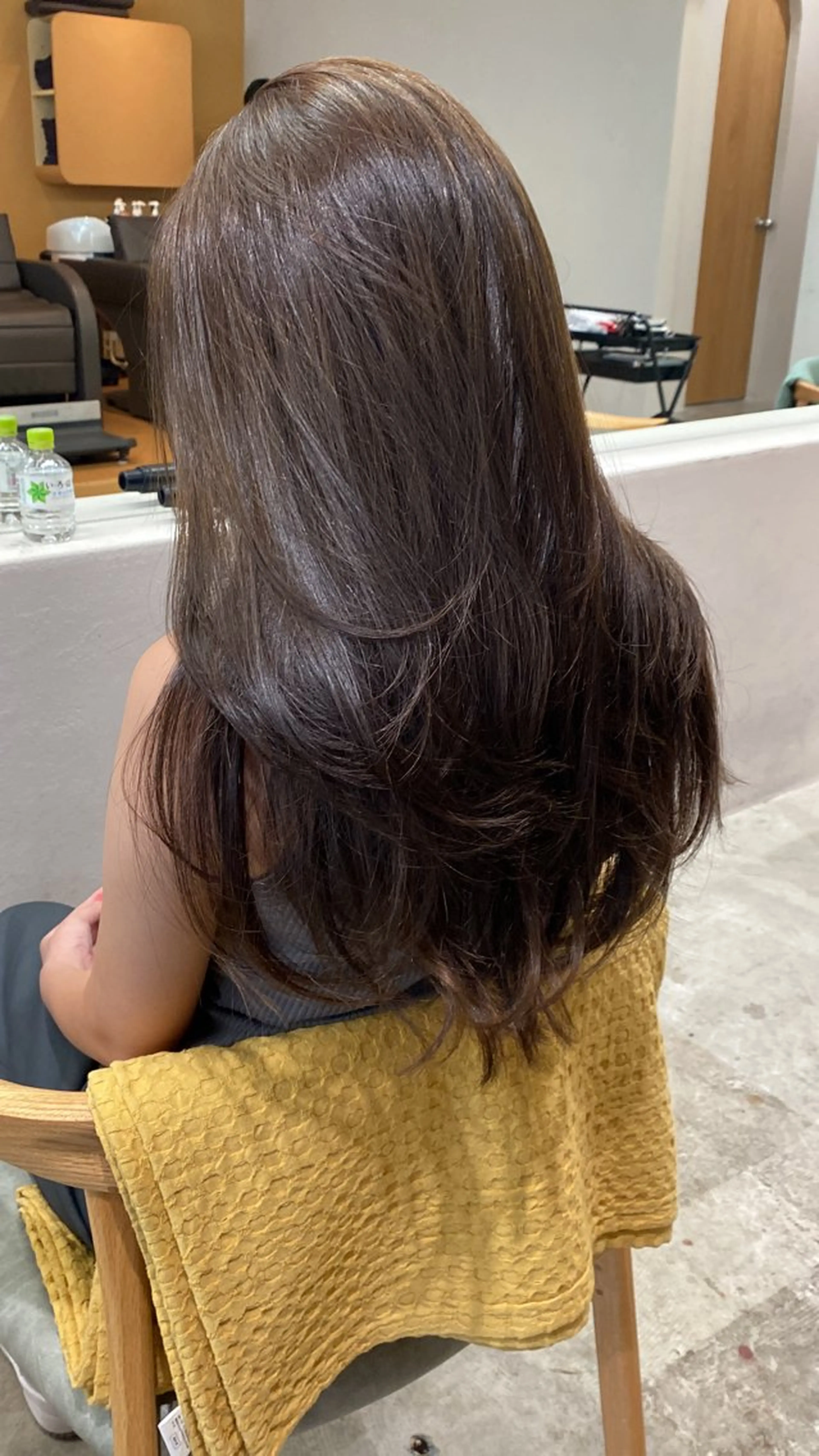 ロング カラー カット ヘアカラー トリートメント レイヤー/柔色 カラー/SAkiのヘアスタイル