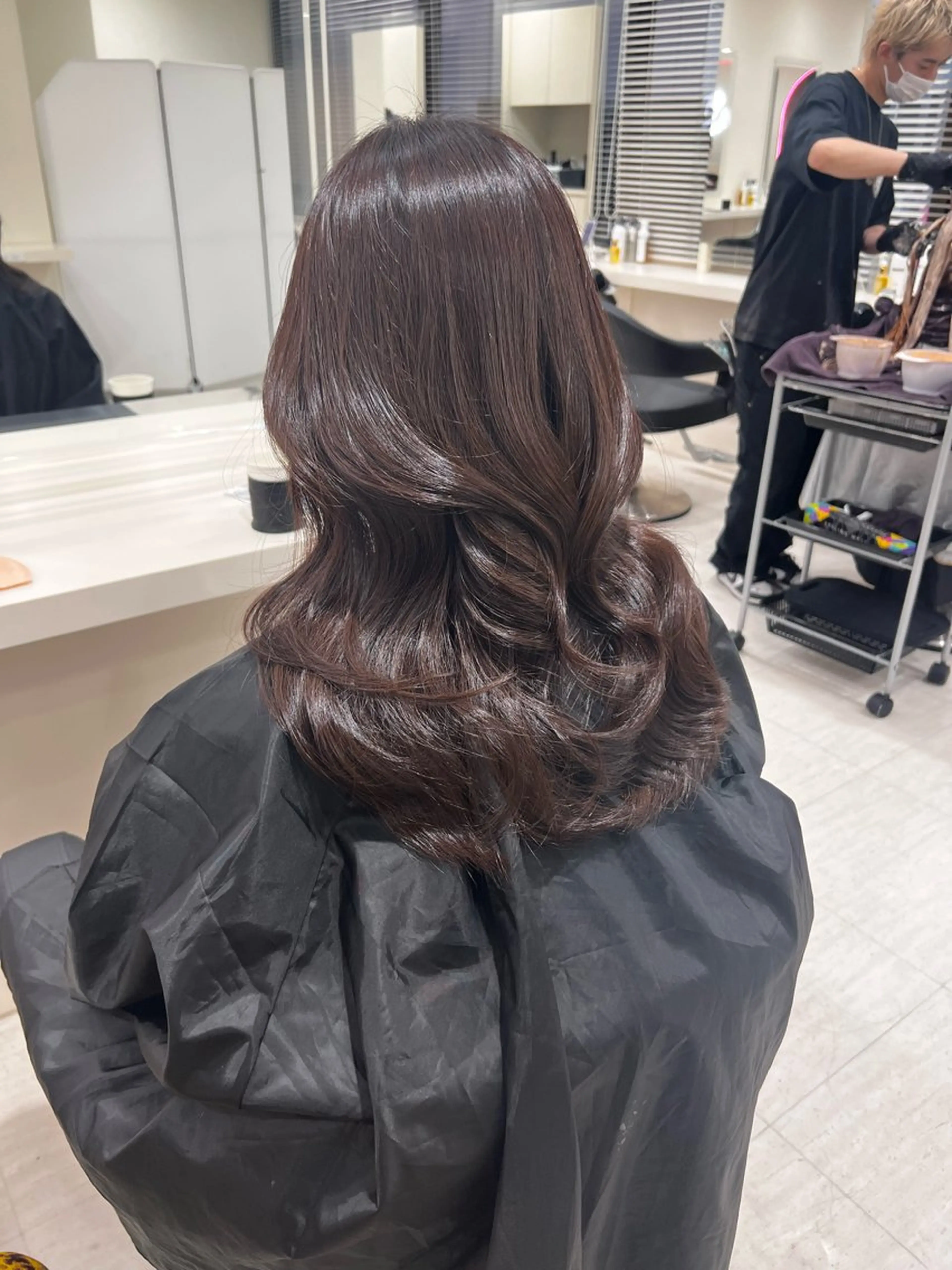 セミロング ✨池袋で1番キレイな ボブ✂️ケンボーのヘアスタイル