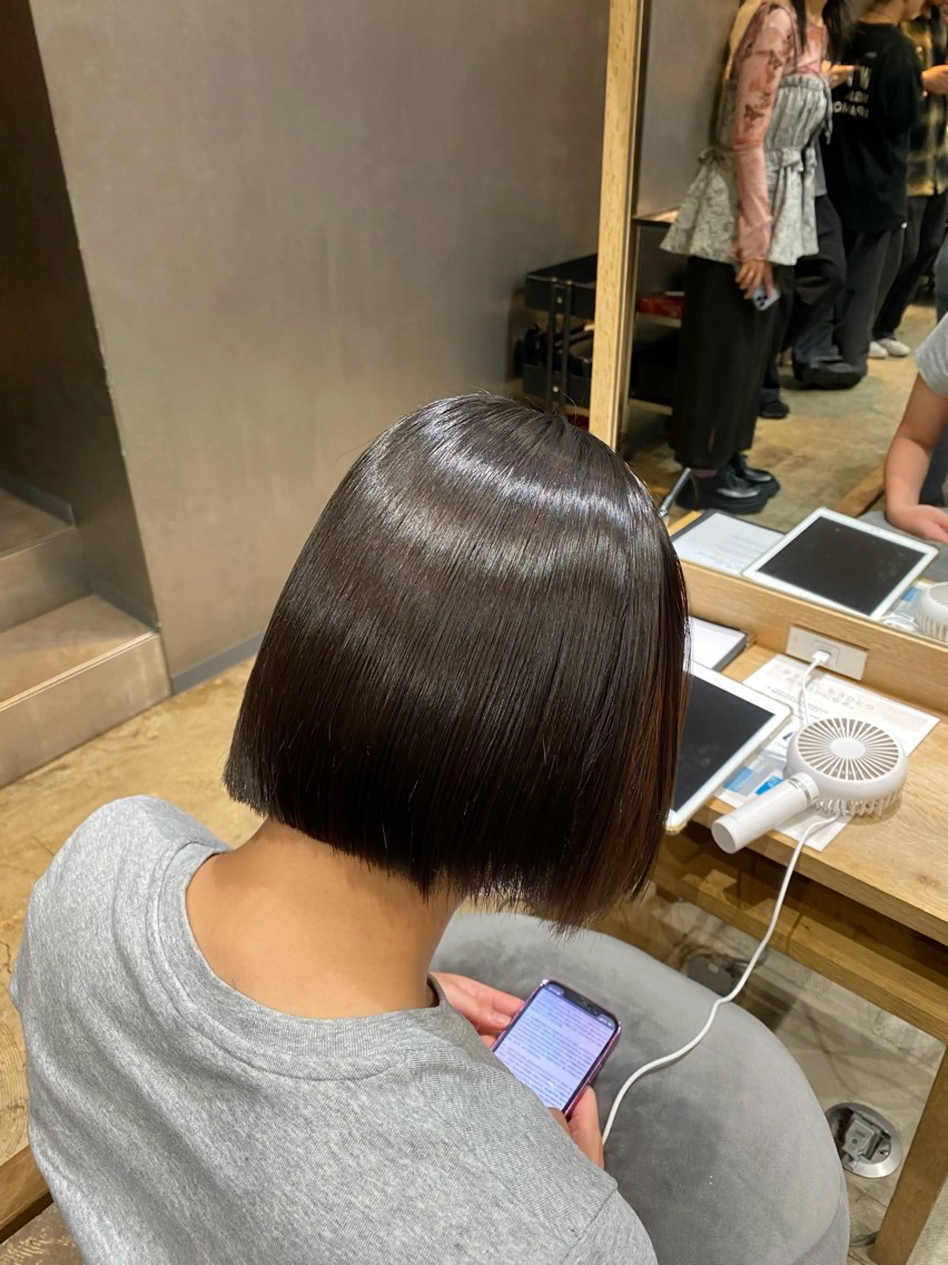 ショート ボブ 松本 凪のヘアスタイル