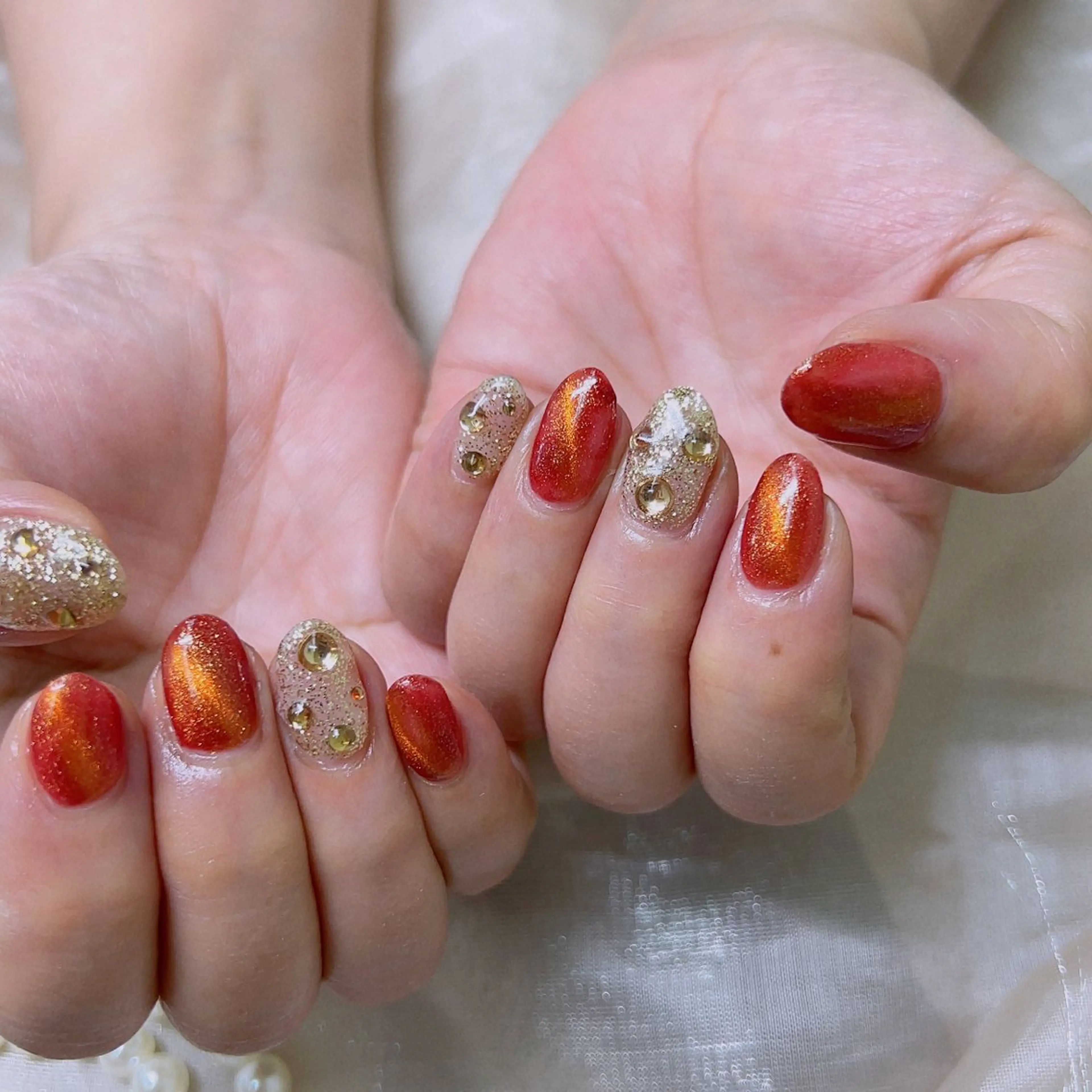 【新規オフ無料】【ハンド】デザインコースネイル 5980円の写真