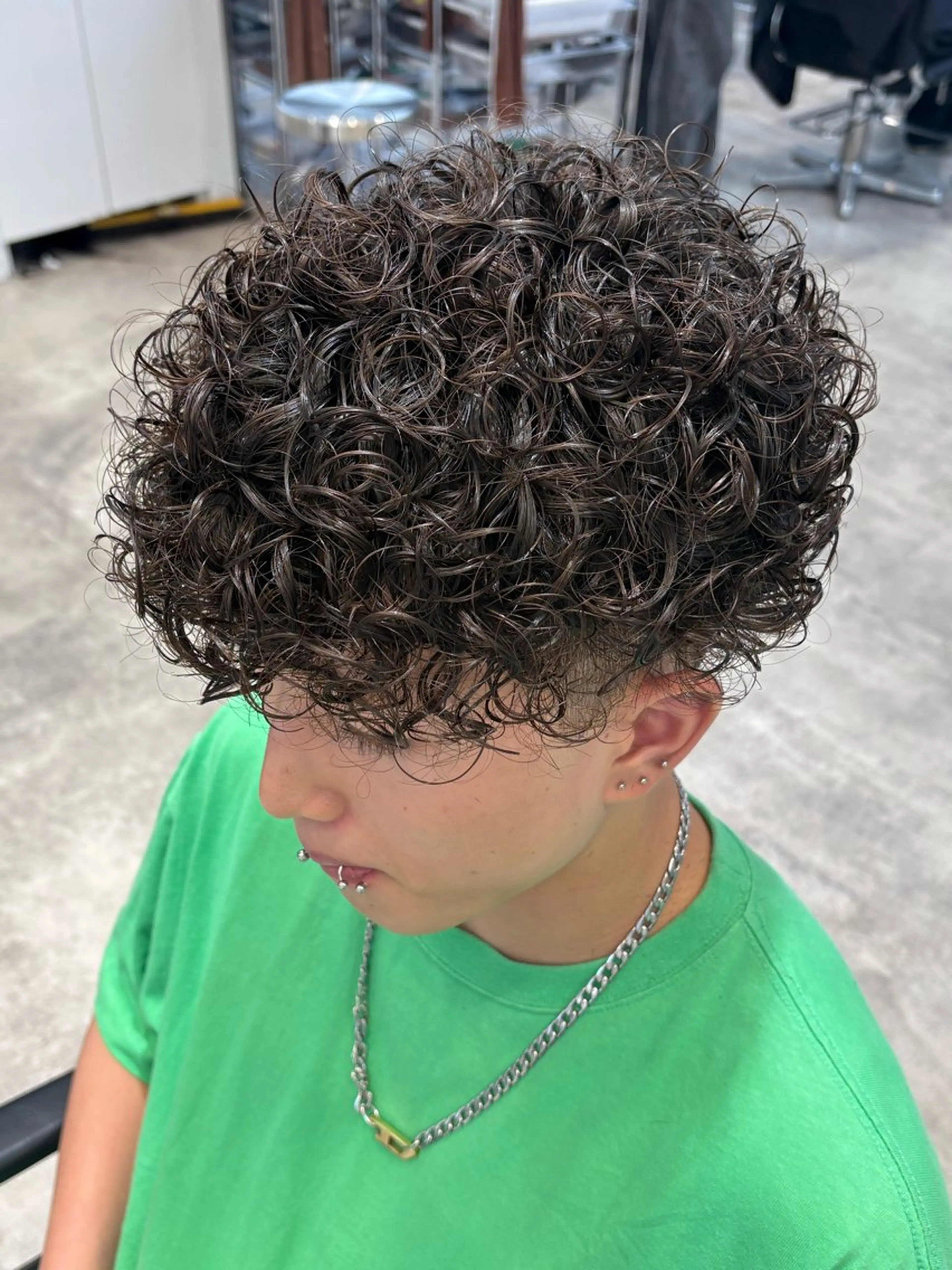 パーマ メンズ カット パーマ fifth 武正 琉生のヘアスタイル