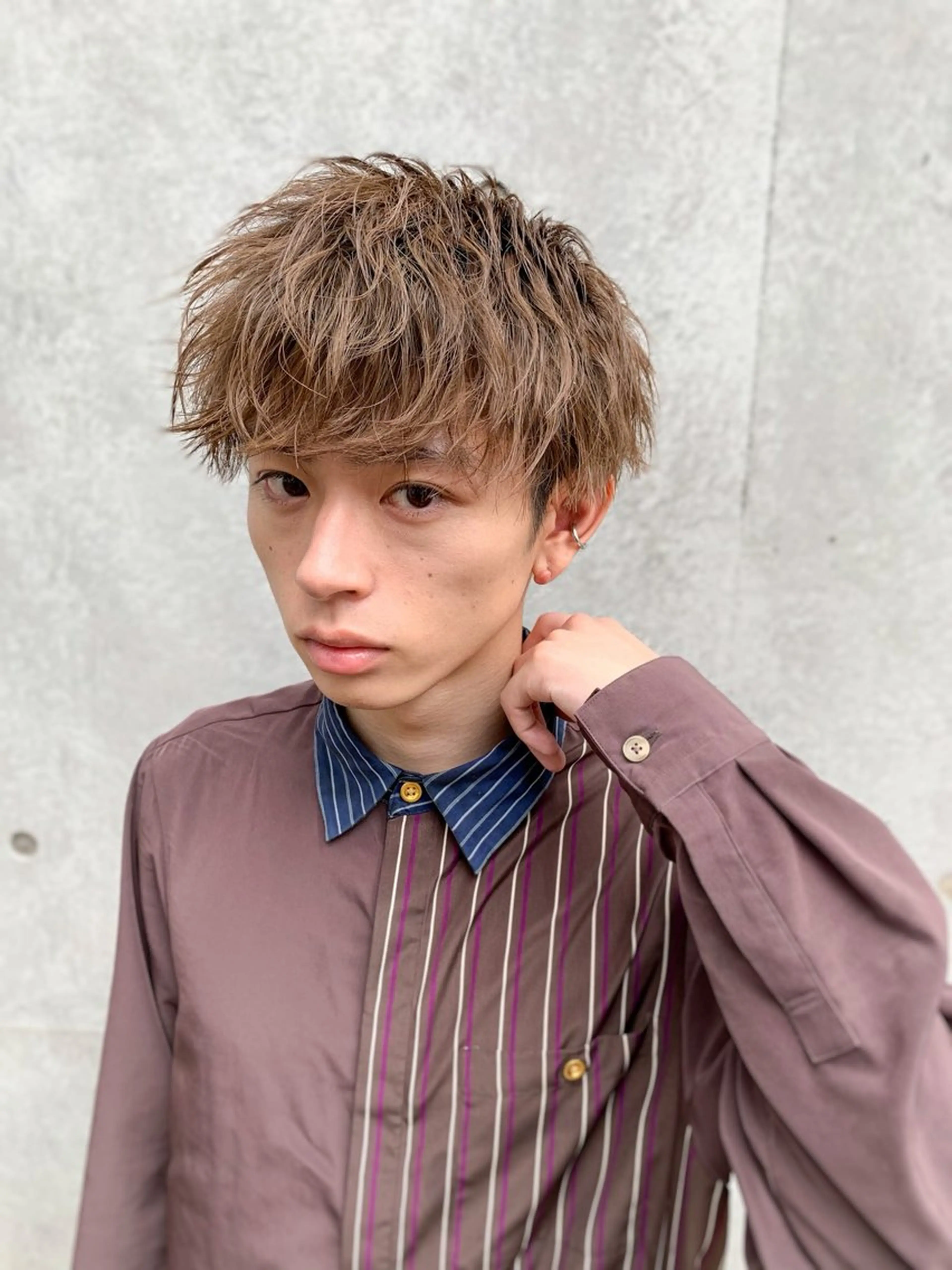 カラー メンズ メンズ特化美容師 TOMOKIのヘアスタイル