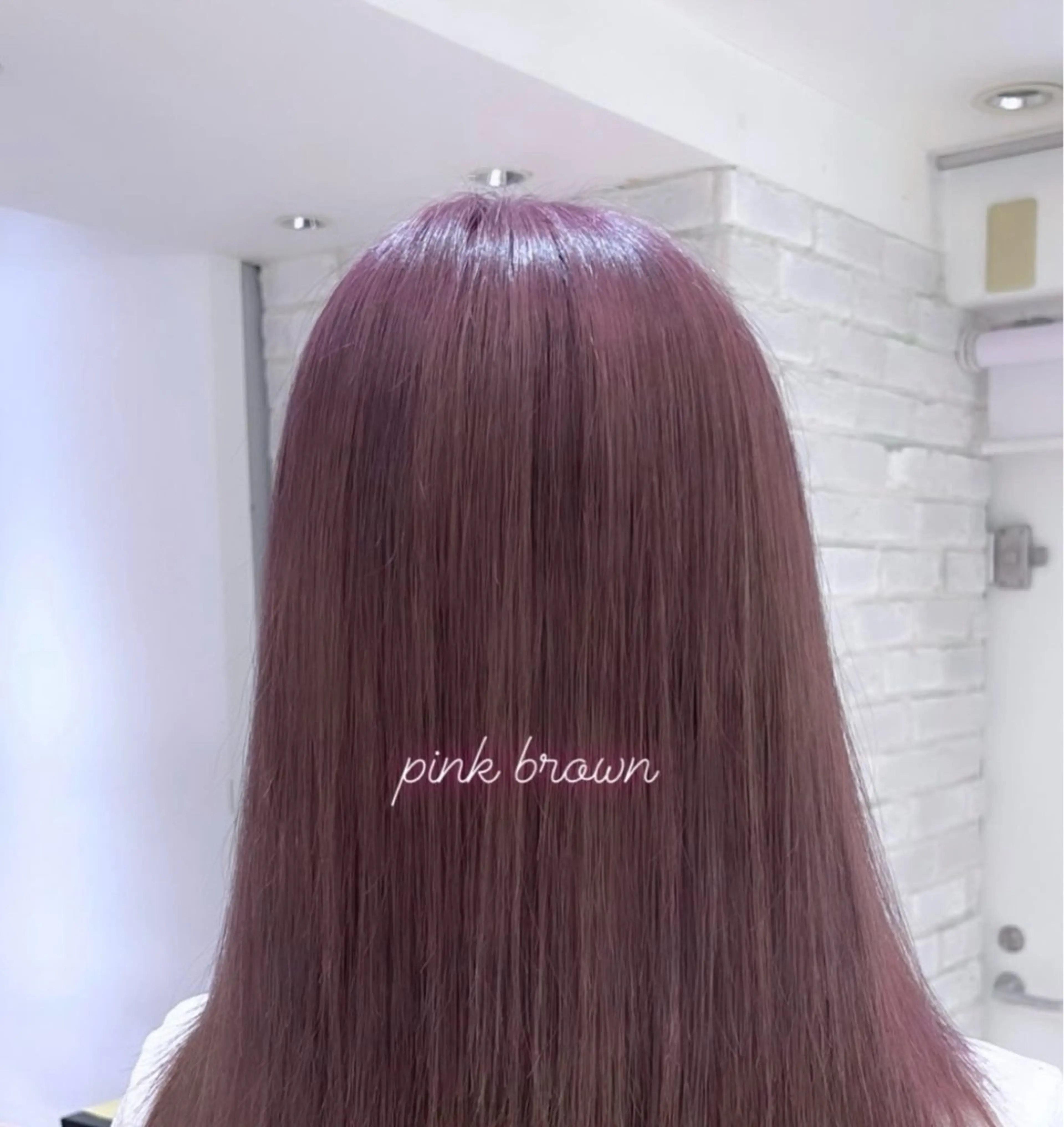 【ダブルカラー🪼】 ブリーチ ＋カラー＋シャンプーブローの写真