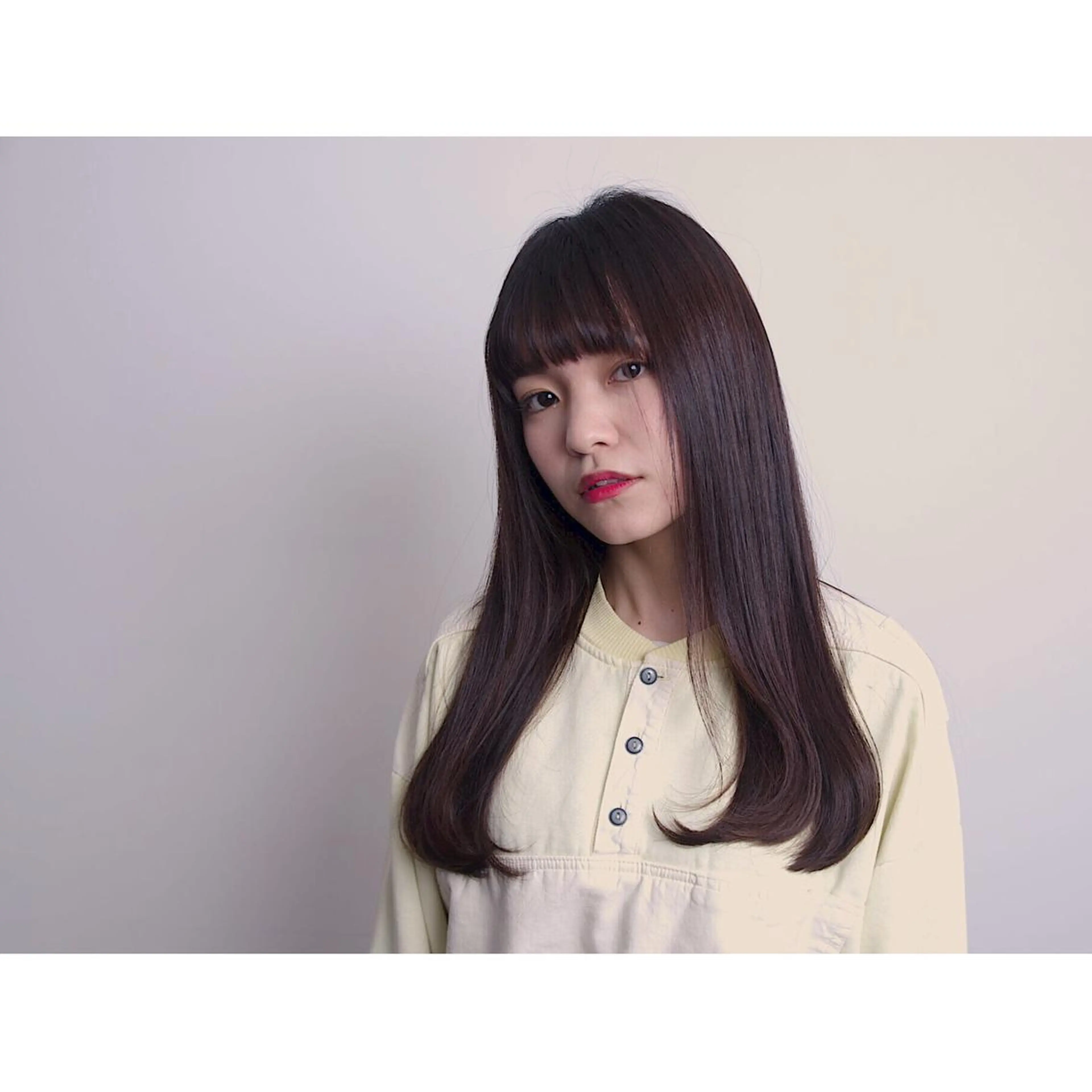 ロング カラー イルミナカラー 日々所属・谷 大地のヘアスタイル