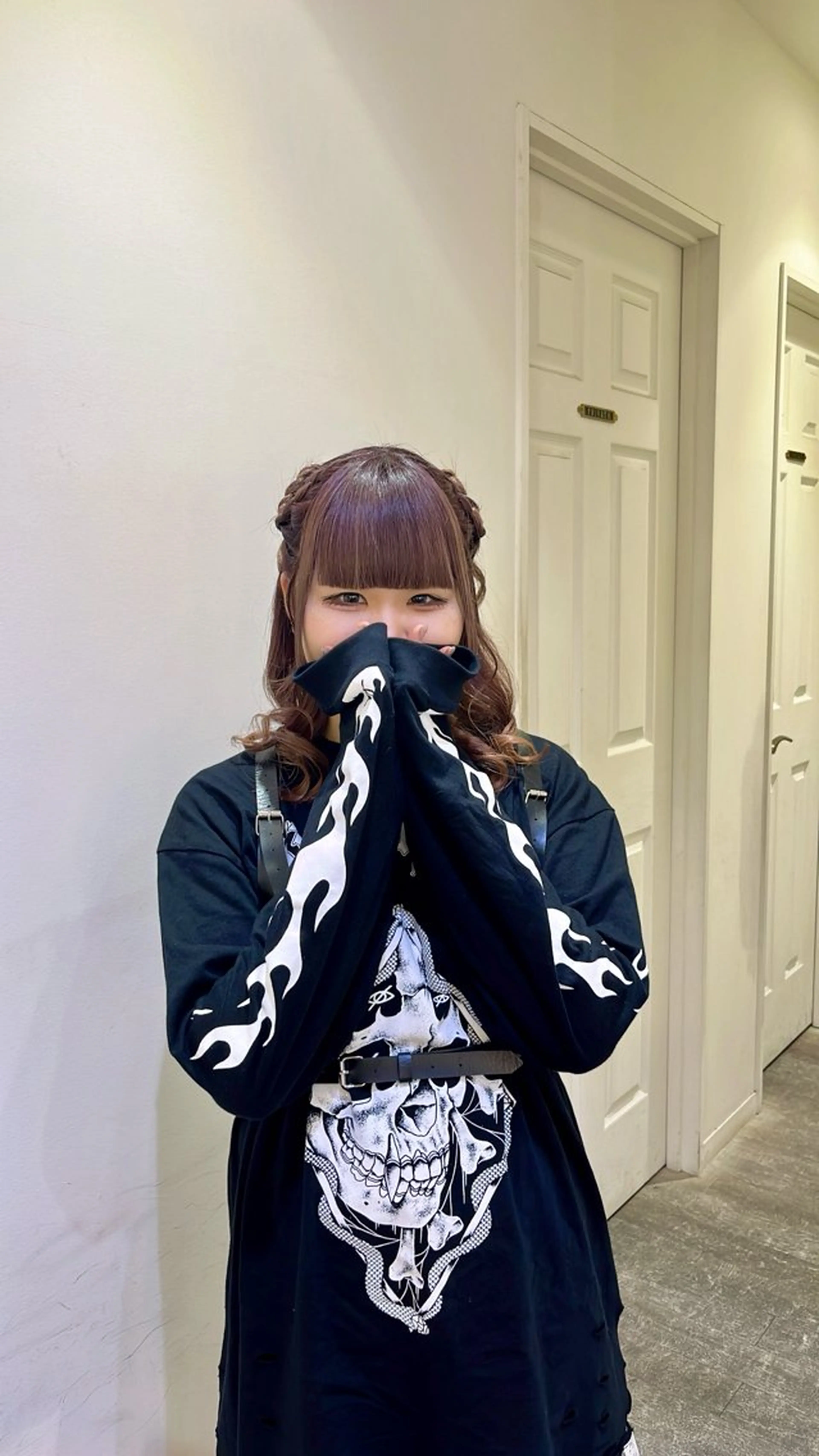 ヘアアレンジ ウルフカット ヘアセット エクステ🎀 暖色カラー🎀amiのヘアスタイル