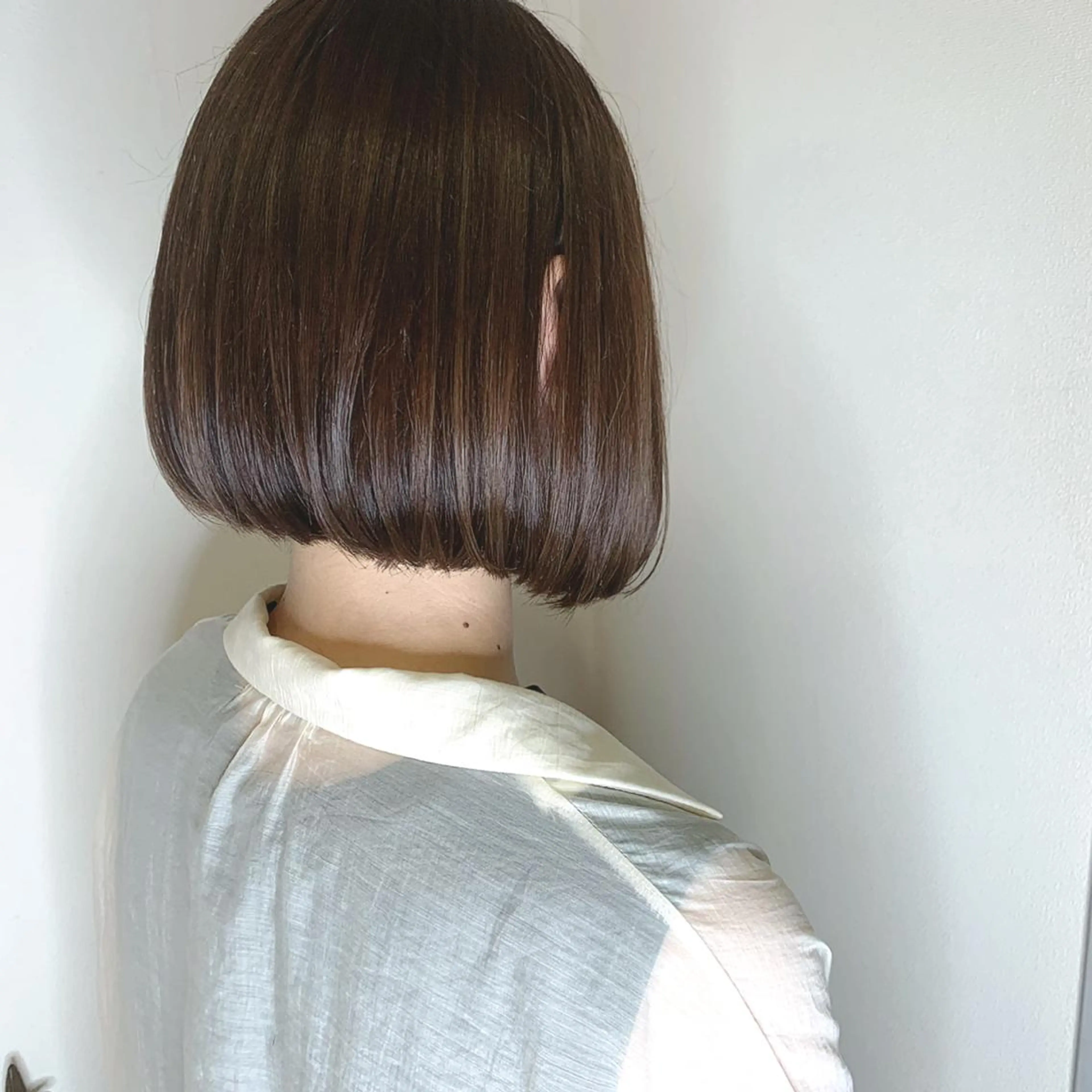 ショート カラー ボブ ボブウルフ／ボブ Satsuki【名駅のヘアスタイル