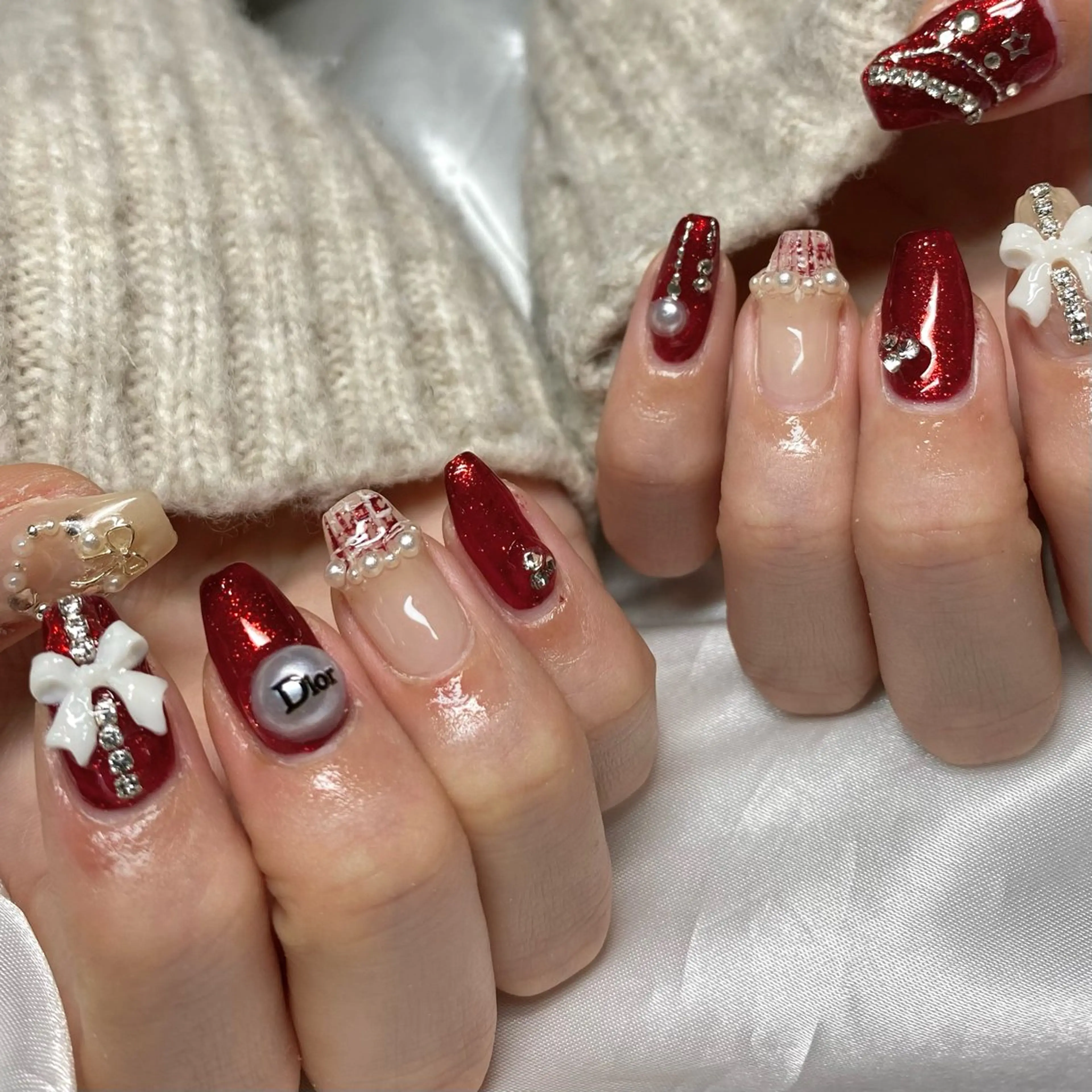 ネイル ハンドネイル デコパーツが得意♪ ネイル/眉毛/エステの眉毛・アイブロウイメージ