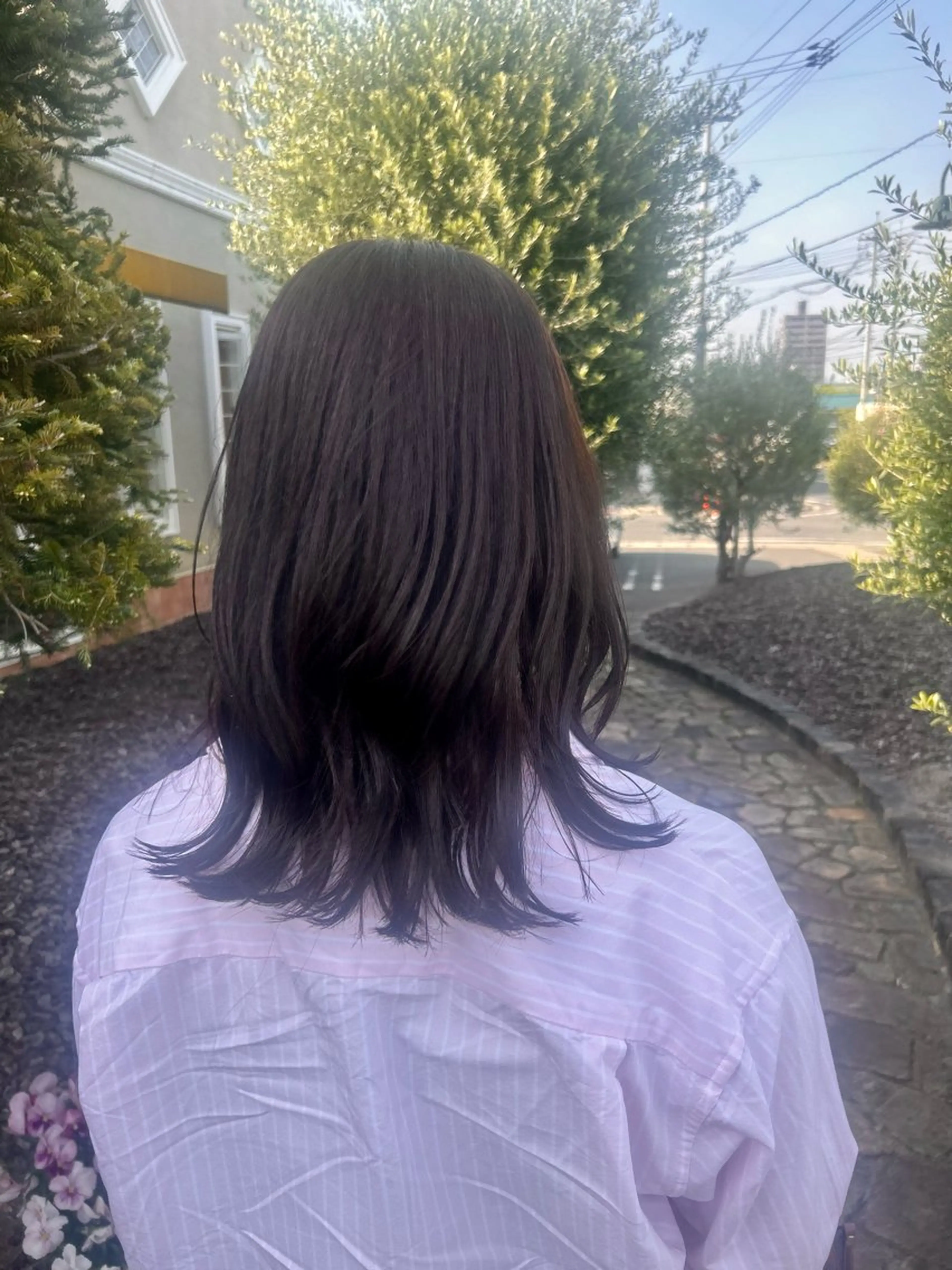 ミディアム カラー カット ヘアカラー Flat /rina🧸のヘアスタイル