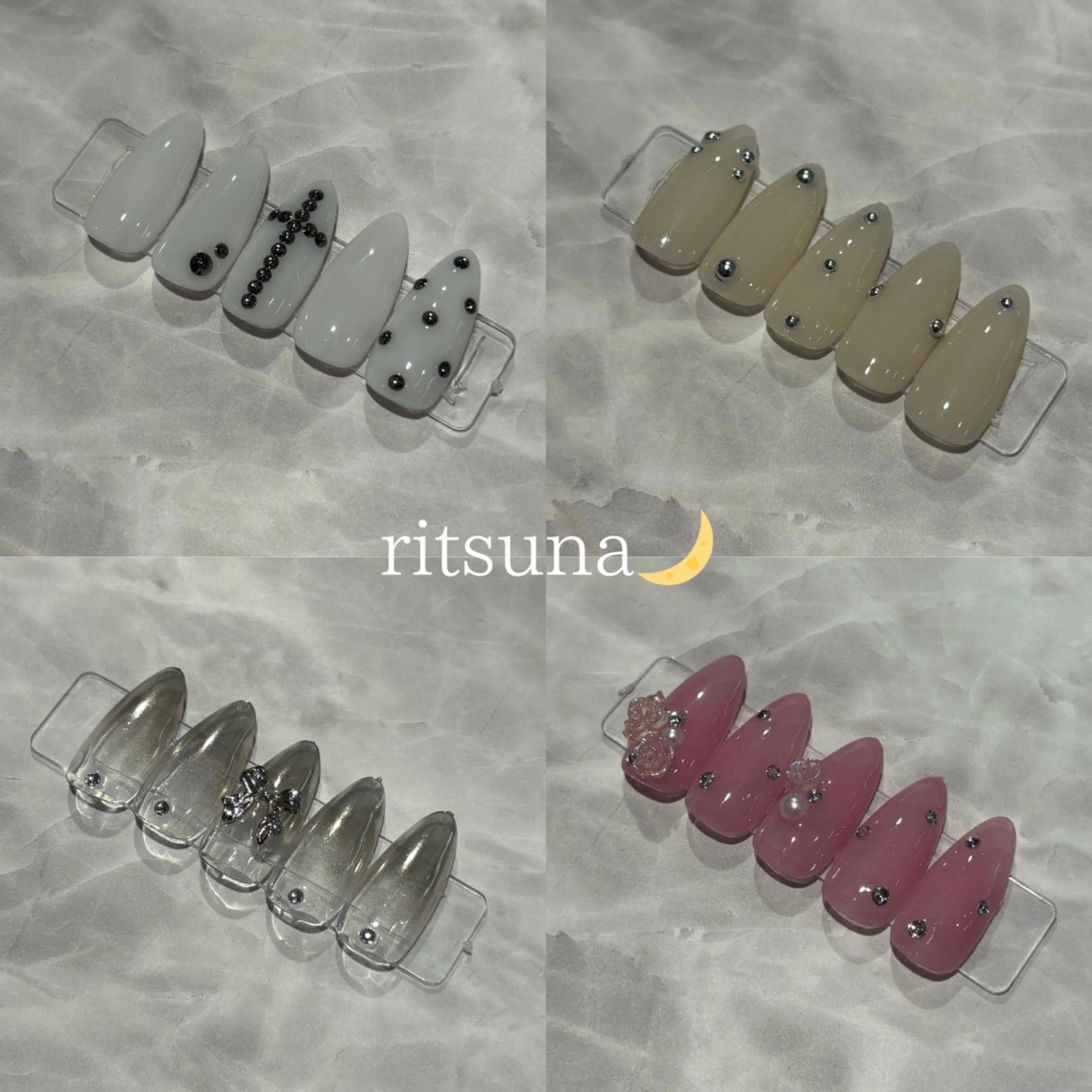 ネイル ritsuna🌙 nail堺筋本町のネイルデザイン