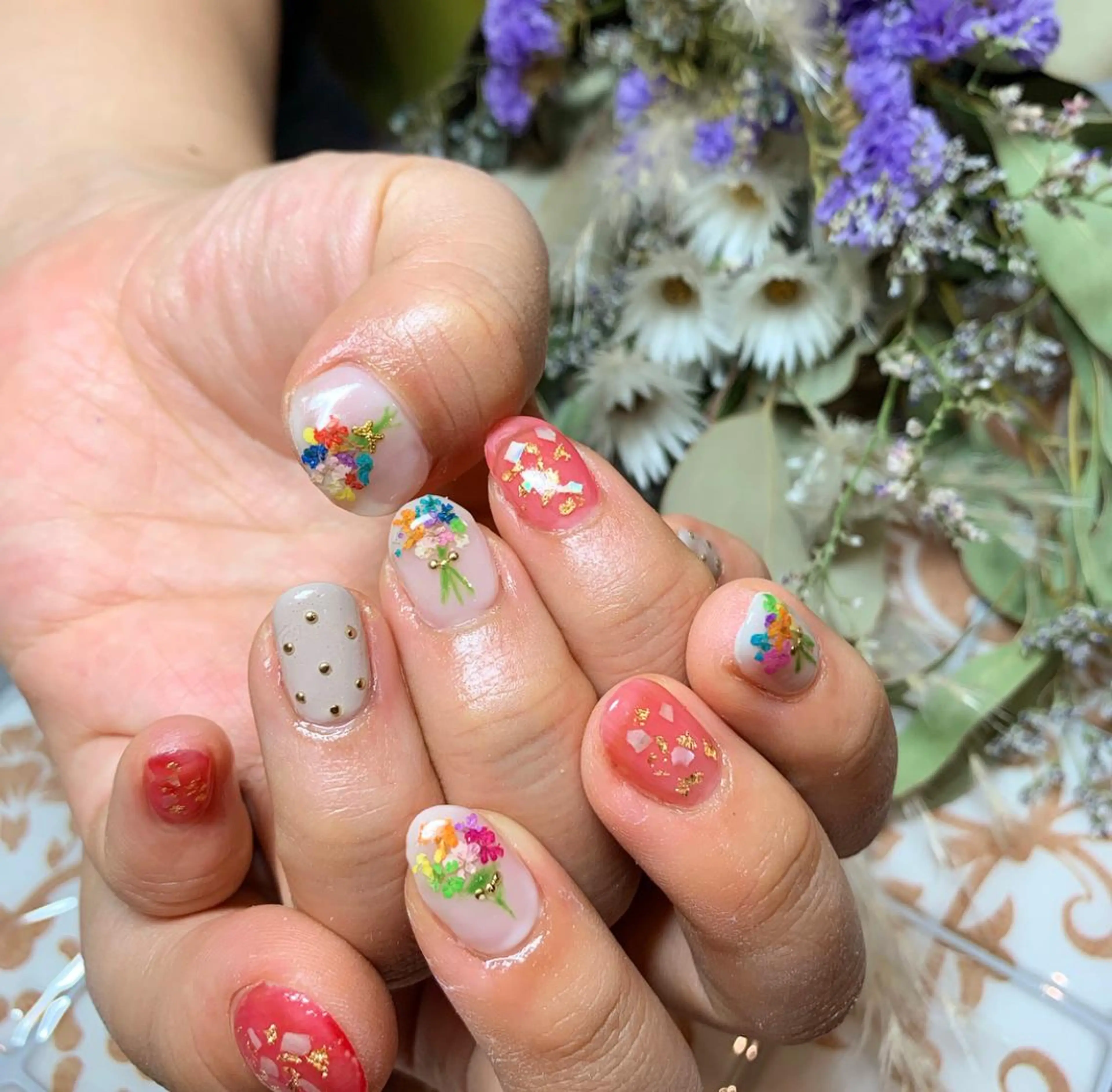 ネイル 駒月 明日香のネイルデザイン