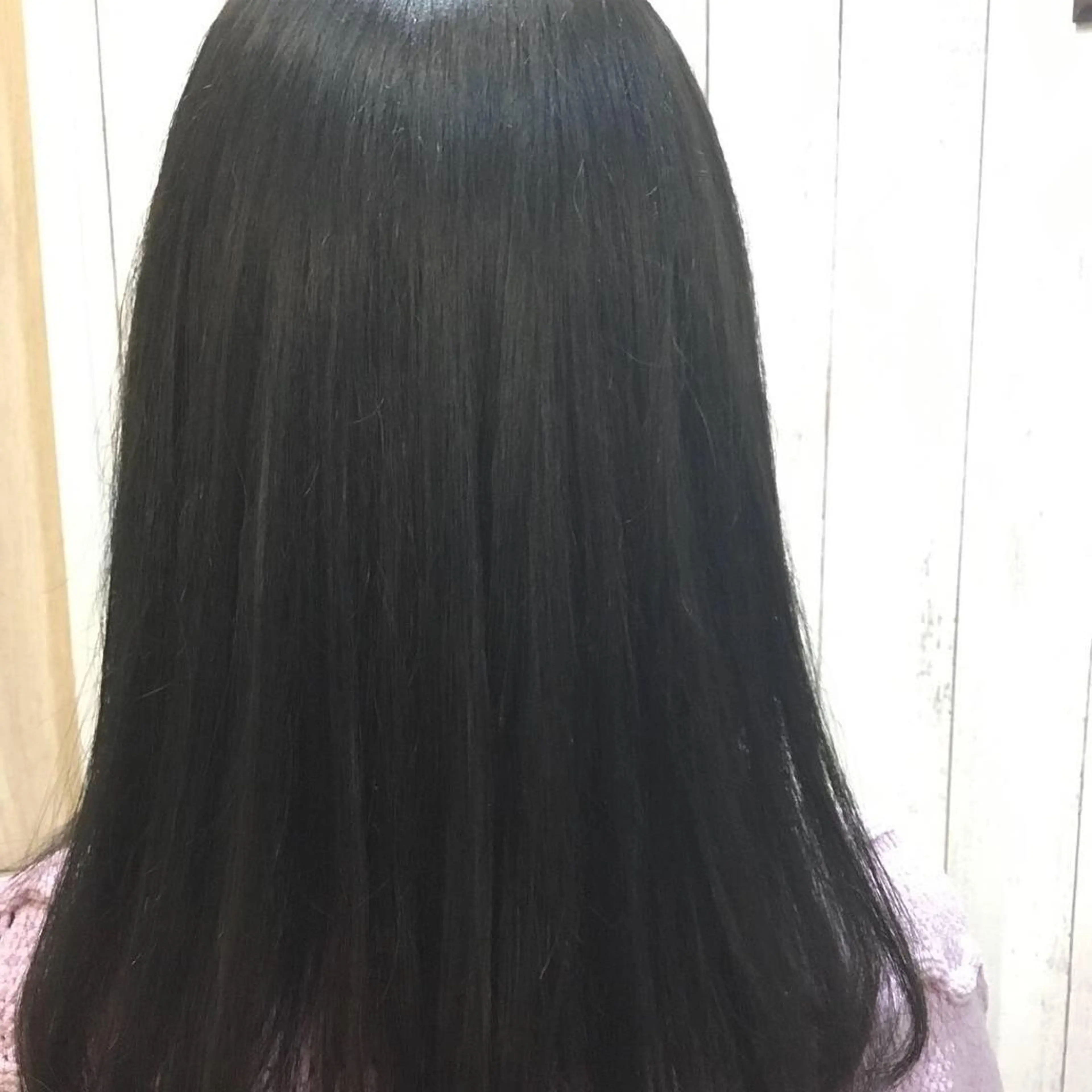 セミロング カラー パーマ embrace エンブレイスのヘアスタイル