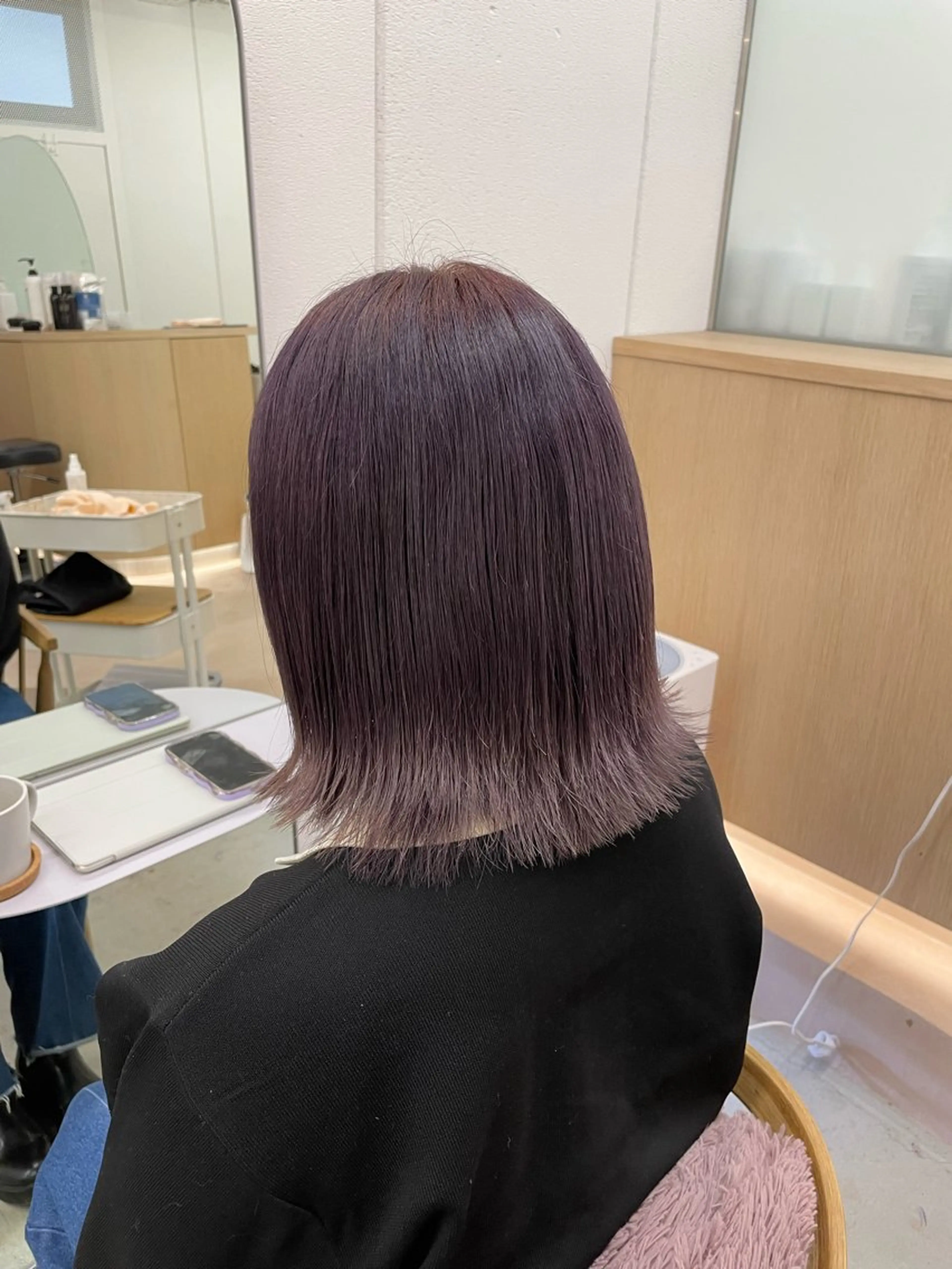 カラー 山下 悠月のヘアスタイル