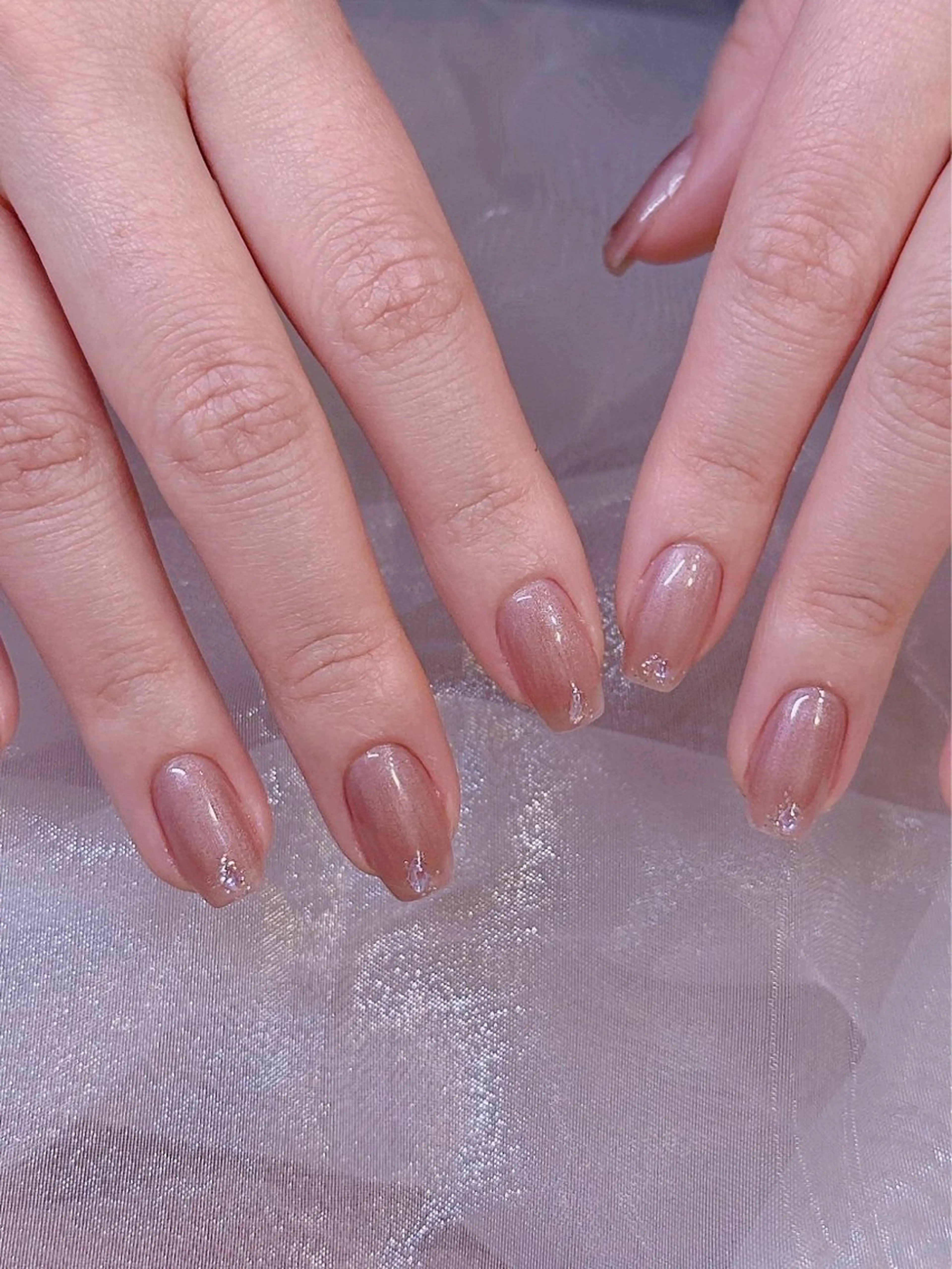 ネイル マグネットネイル ストーンネイル ハンドネイル T. Kasumiのネイルデザイン