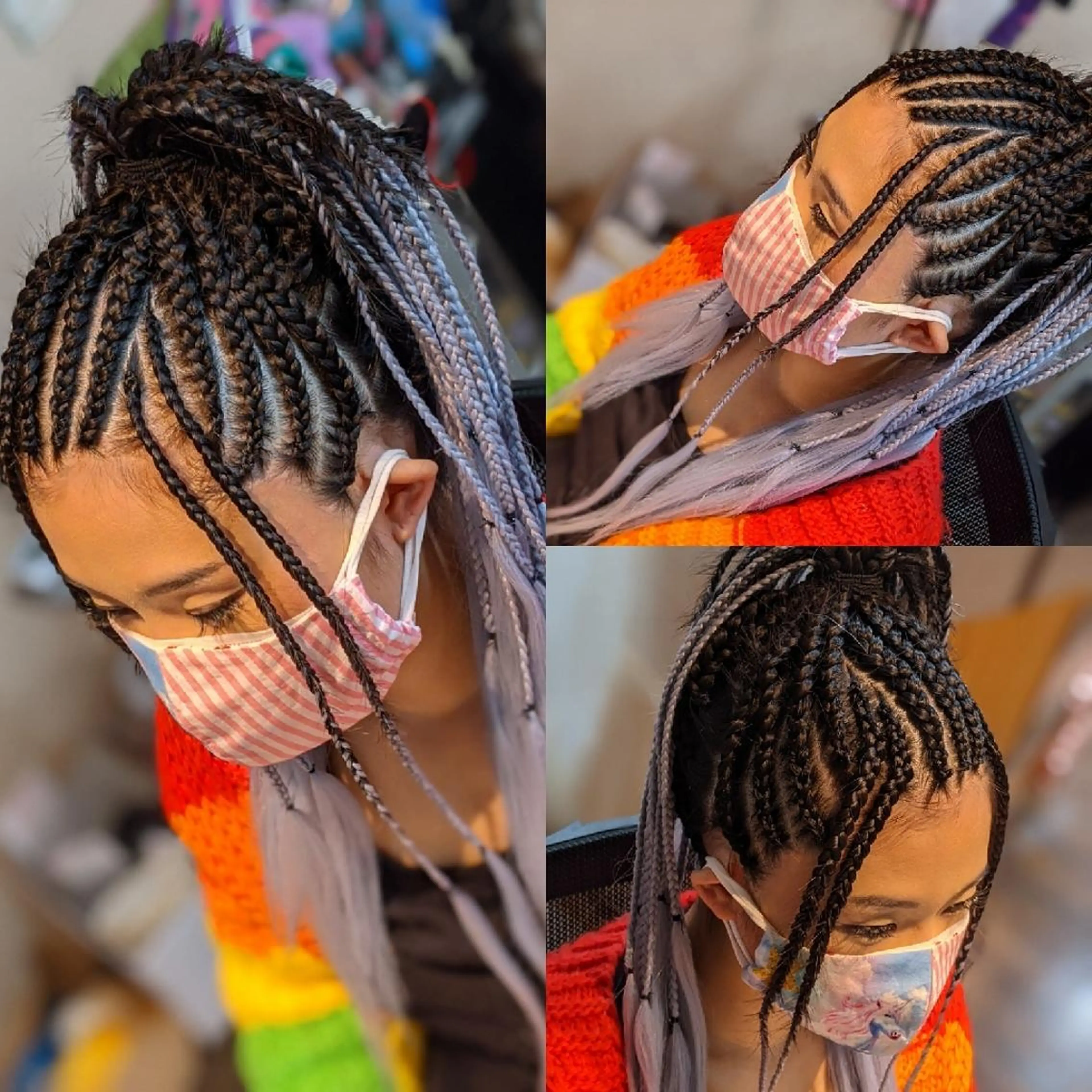 セミロング ヘアアレンジ エクステ scamp ★のヘアスタイル