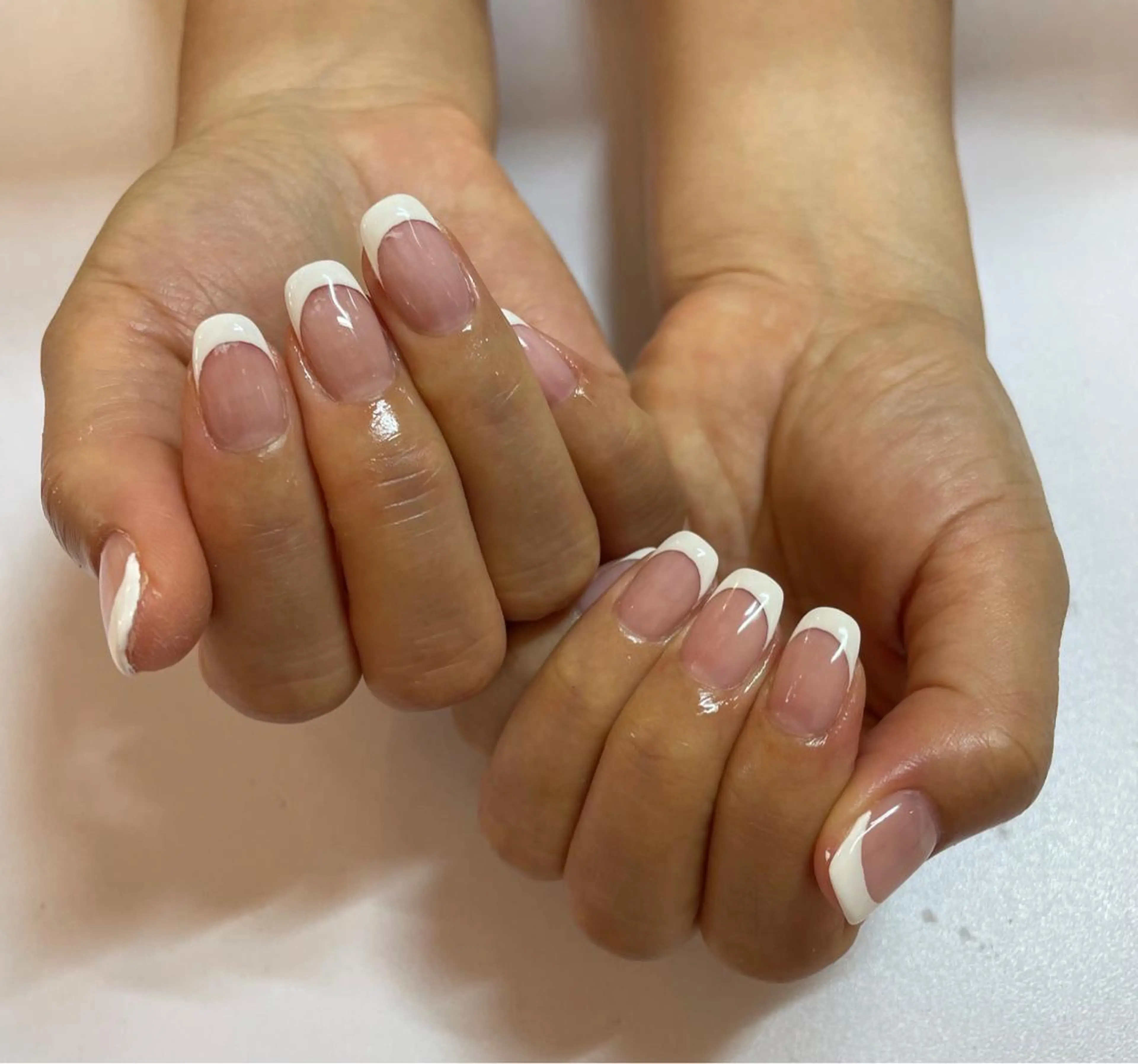 ネイル フレンチネイル まえだ かなのネイルデザイン