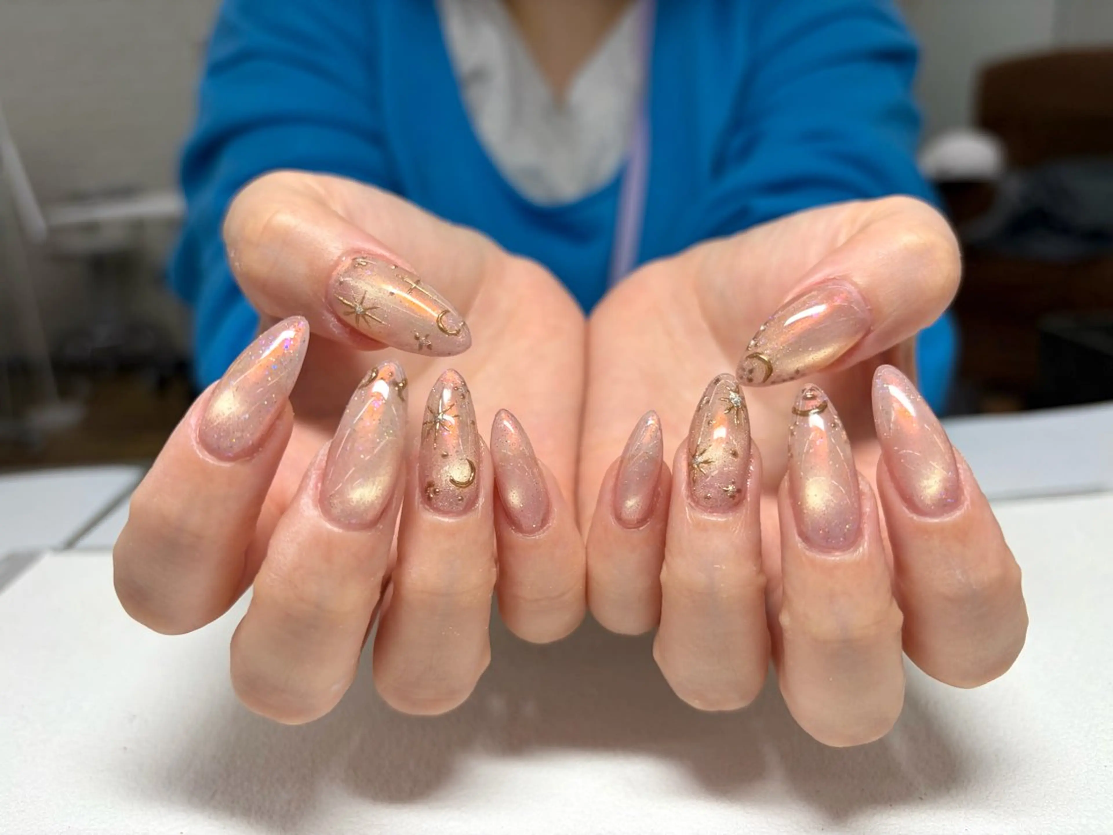 ネイル アートネイル フラッシュネイル ハート マグネットネイル シンプルネイル maxkelly nishiguchiのネイルデザイン