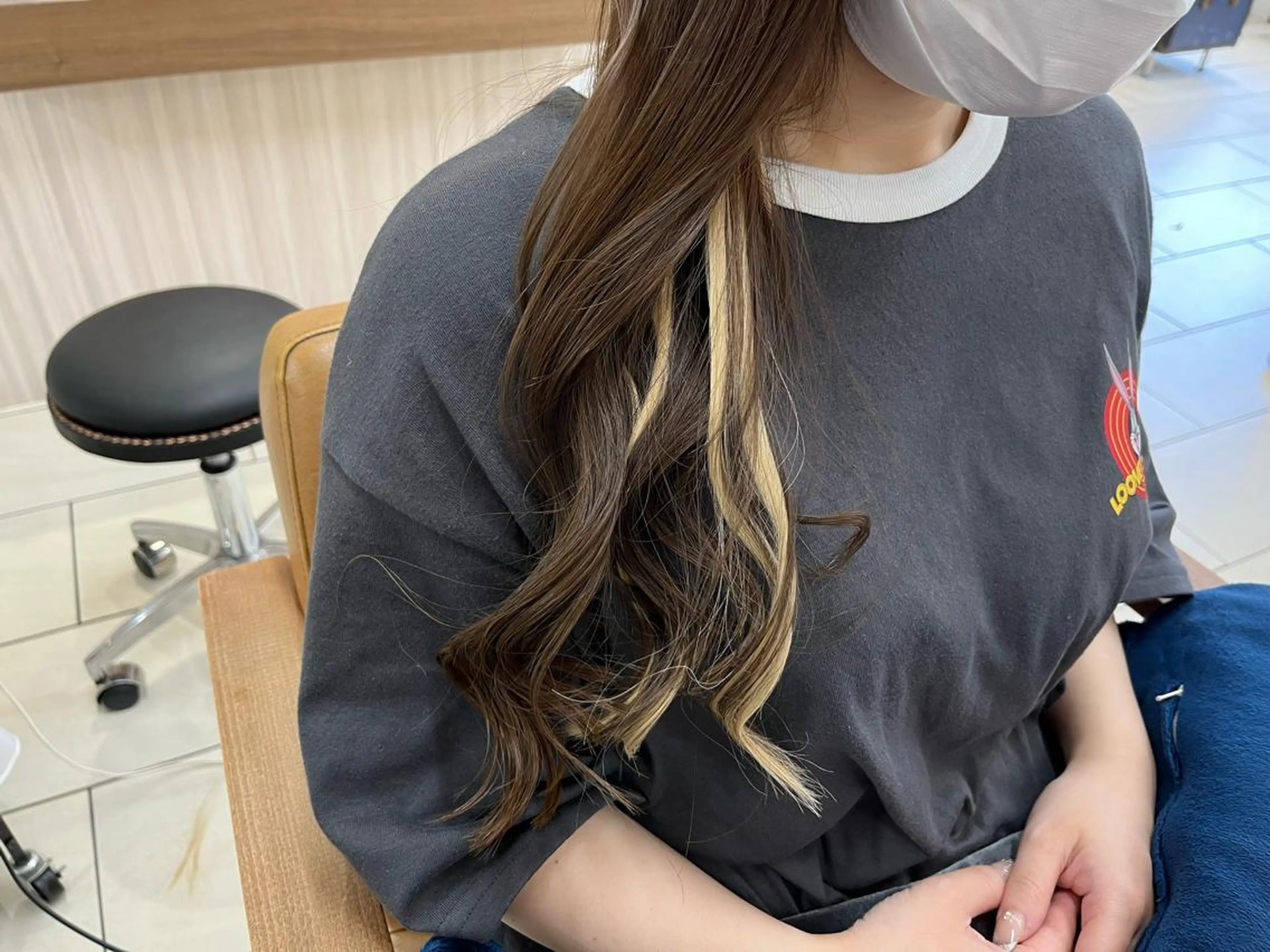 ロング 福本 光のヘアスタイル